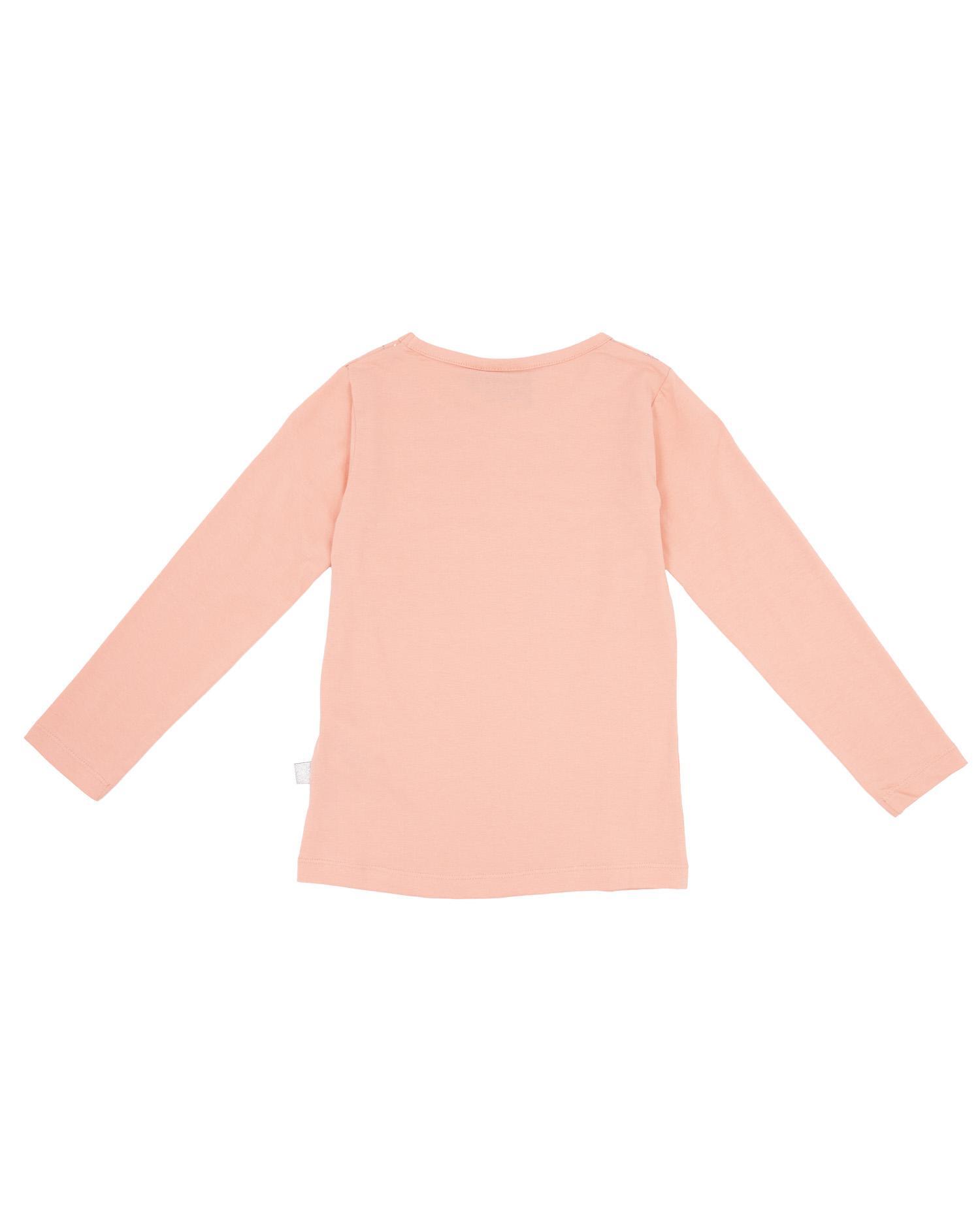 T-shirt fille manches longues écriture de rêve 2/7