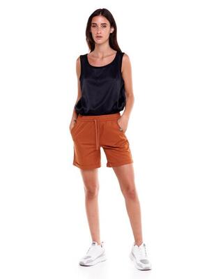 Korte broek voor dames earth tones