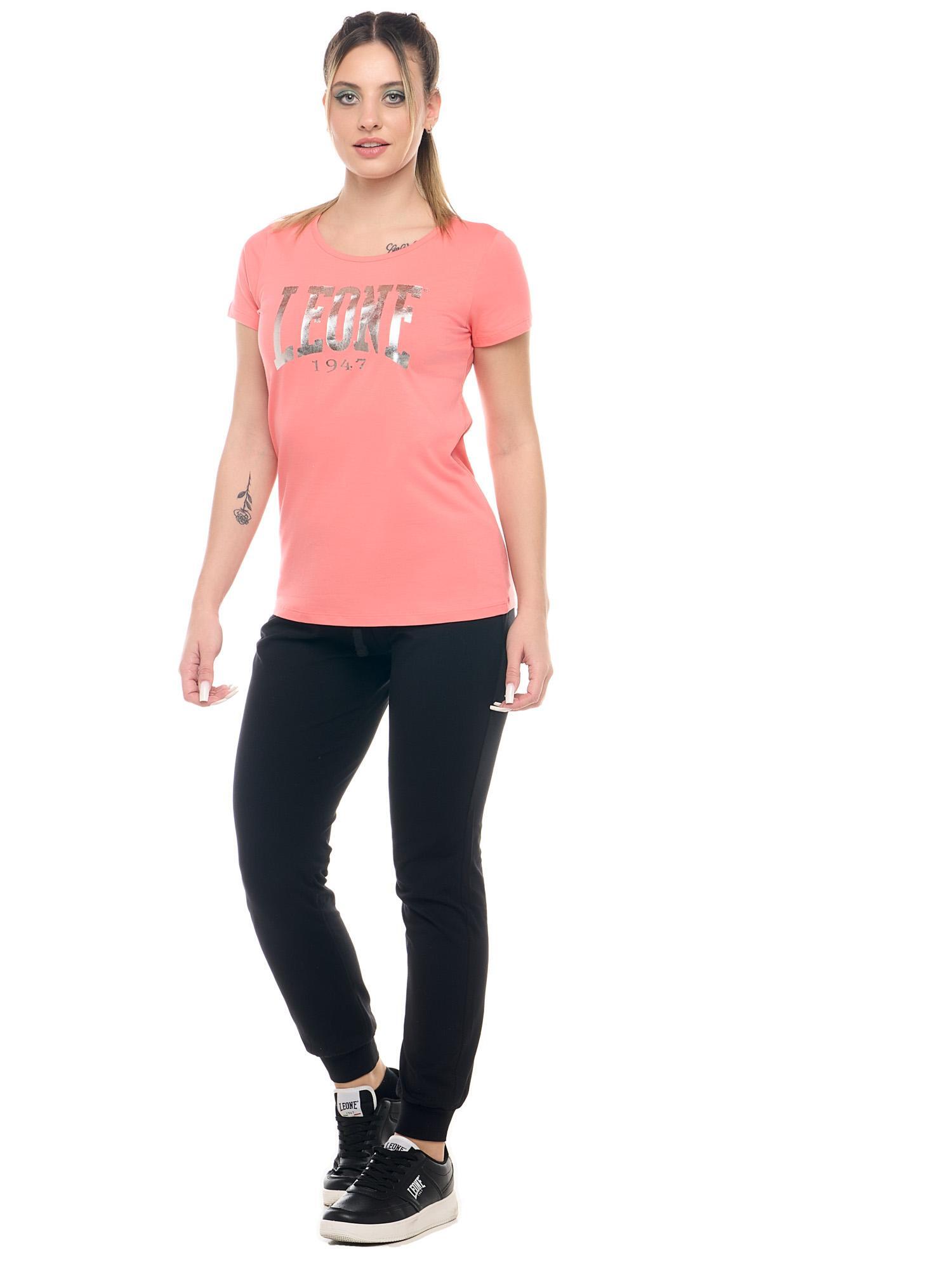 T-shirt a maniche corte da donna Leone Basic 3/8