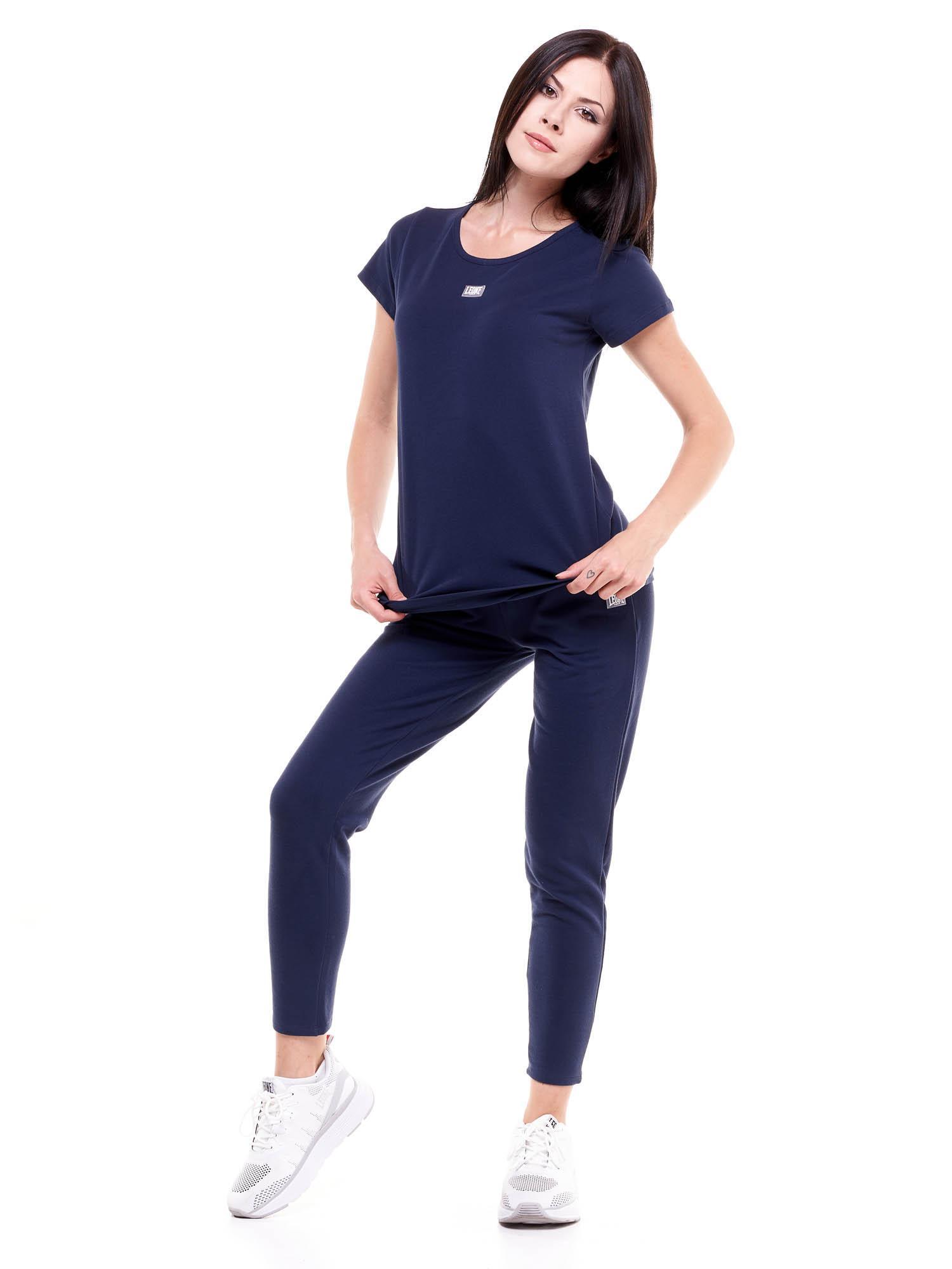 Basic-T-Shirt für Damen mit Rundhalsausschnitt und kurzen Ärmeln 2/8