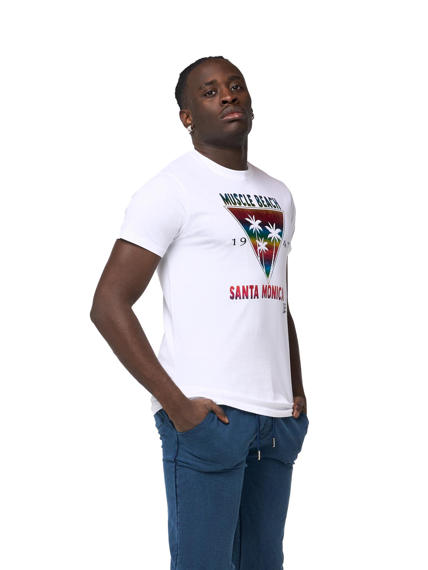 Camiseta Leone Beach de manga corta estampada 3/5