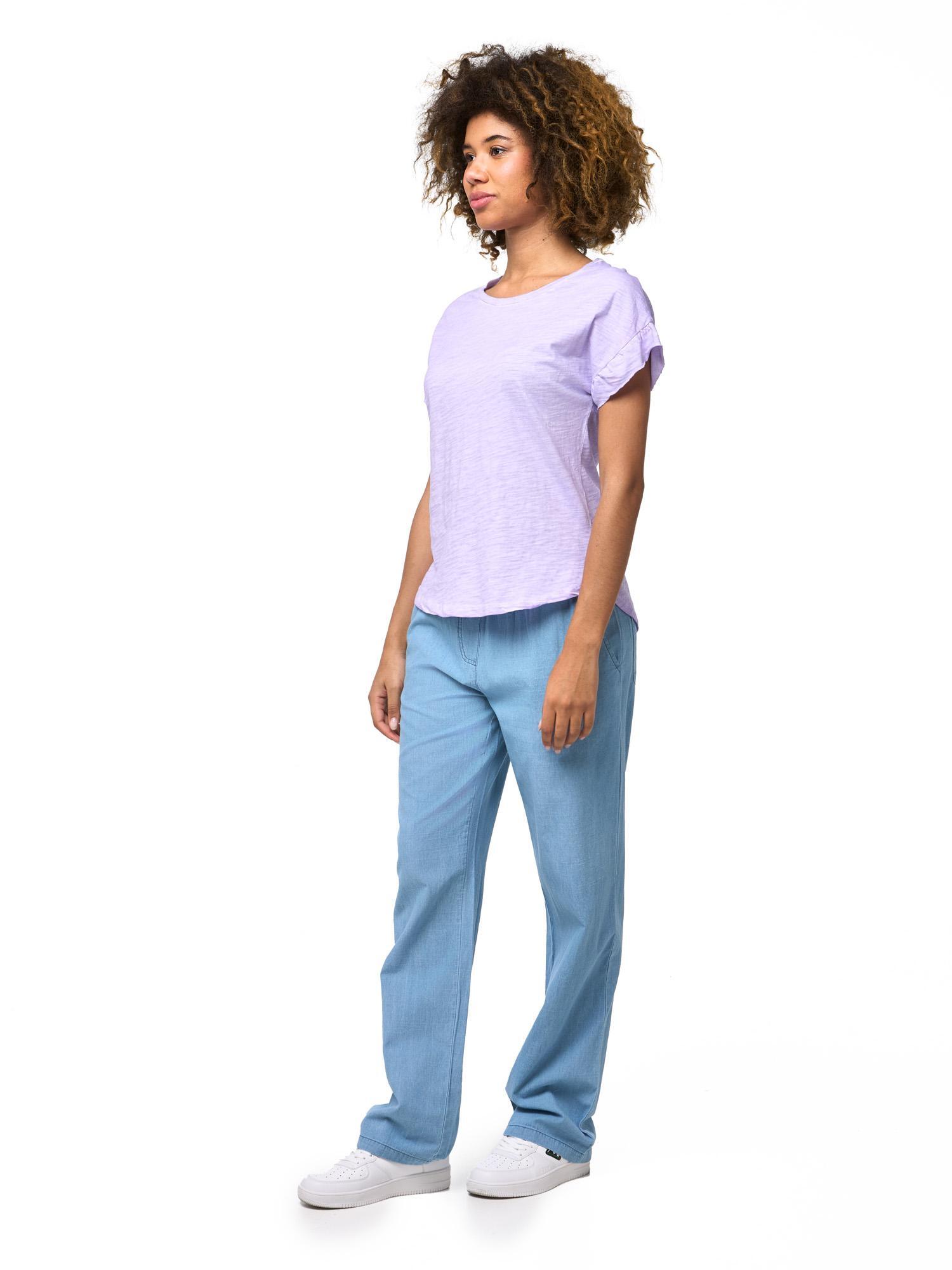 Leone 1947 Apparel T-Shirt mit Batikrüschen. Frischer und lebendiger Look. 2/8
