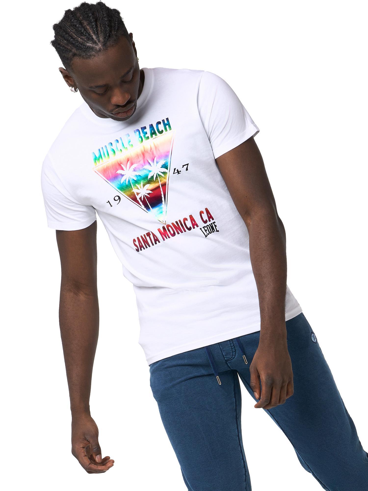 Camiseta Leone Beach de manga corta estampada 5/5