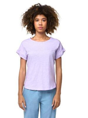 Leone 1947 apparel t-shirt met tie-dye ruches. frisse en levendige look.