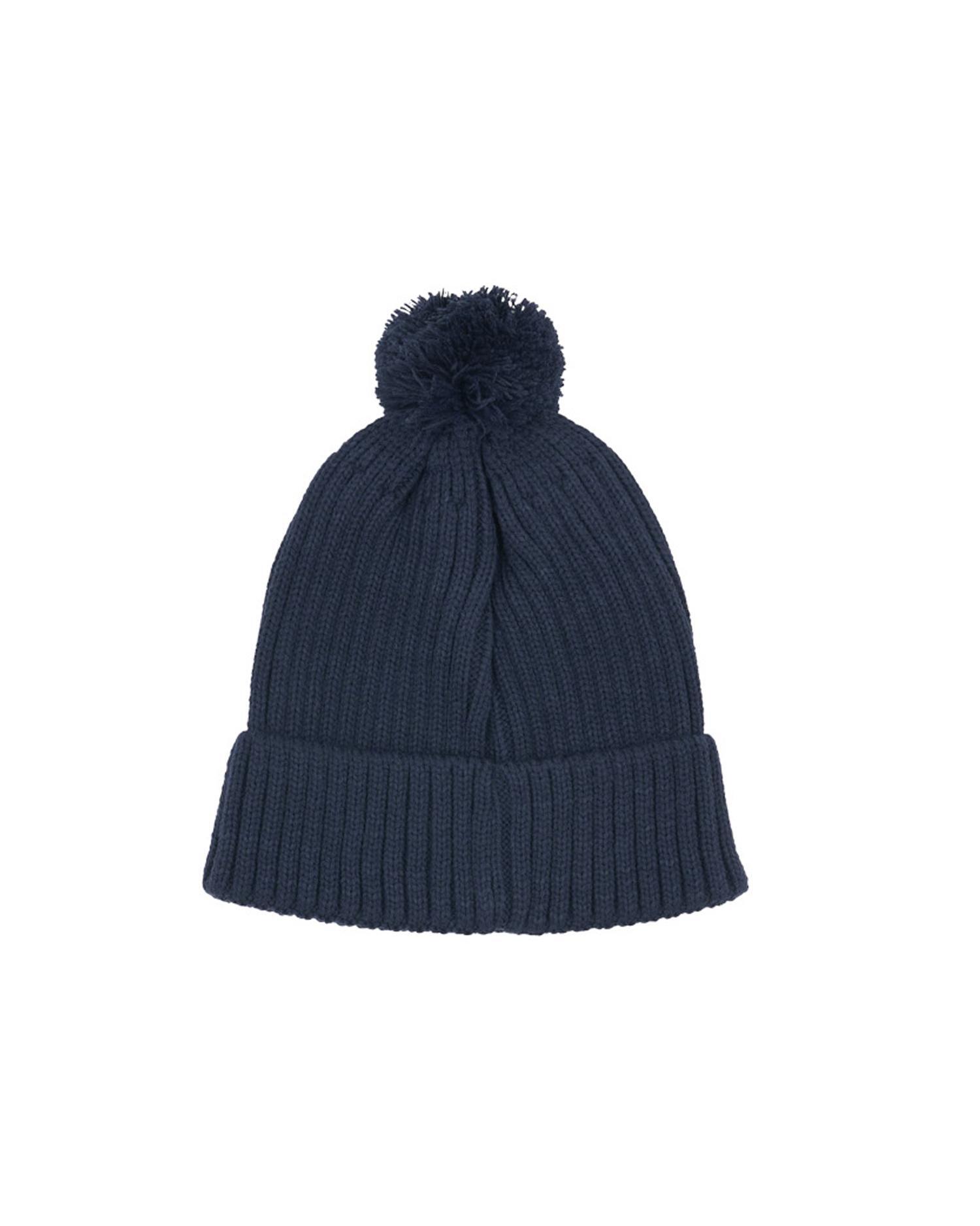 Cappello in maglia con pon pon da donna Basic 6/7