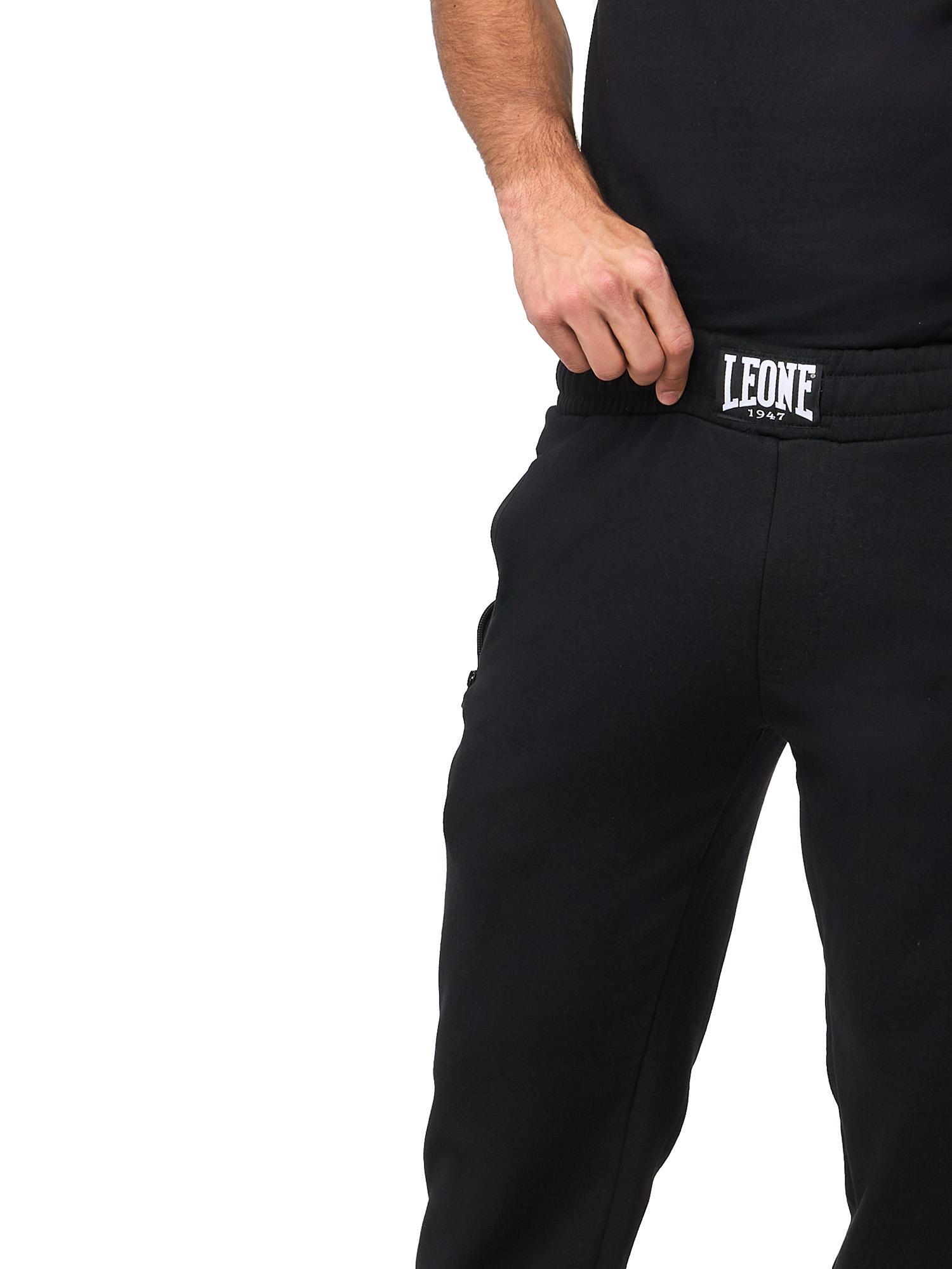 Pantalon de sport homme Leone B&W avec poches zippées 5/6