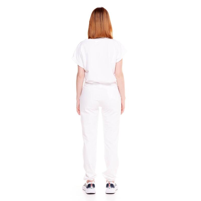 Pantaloni jogging aurii și argintii pentru femei