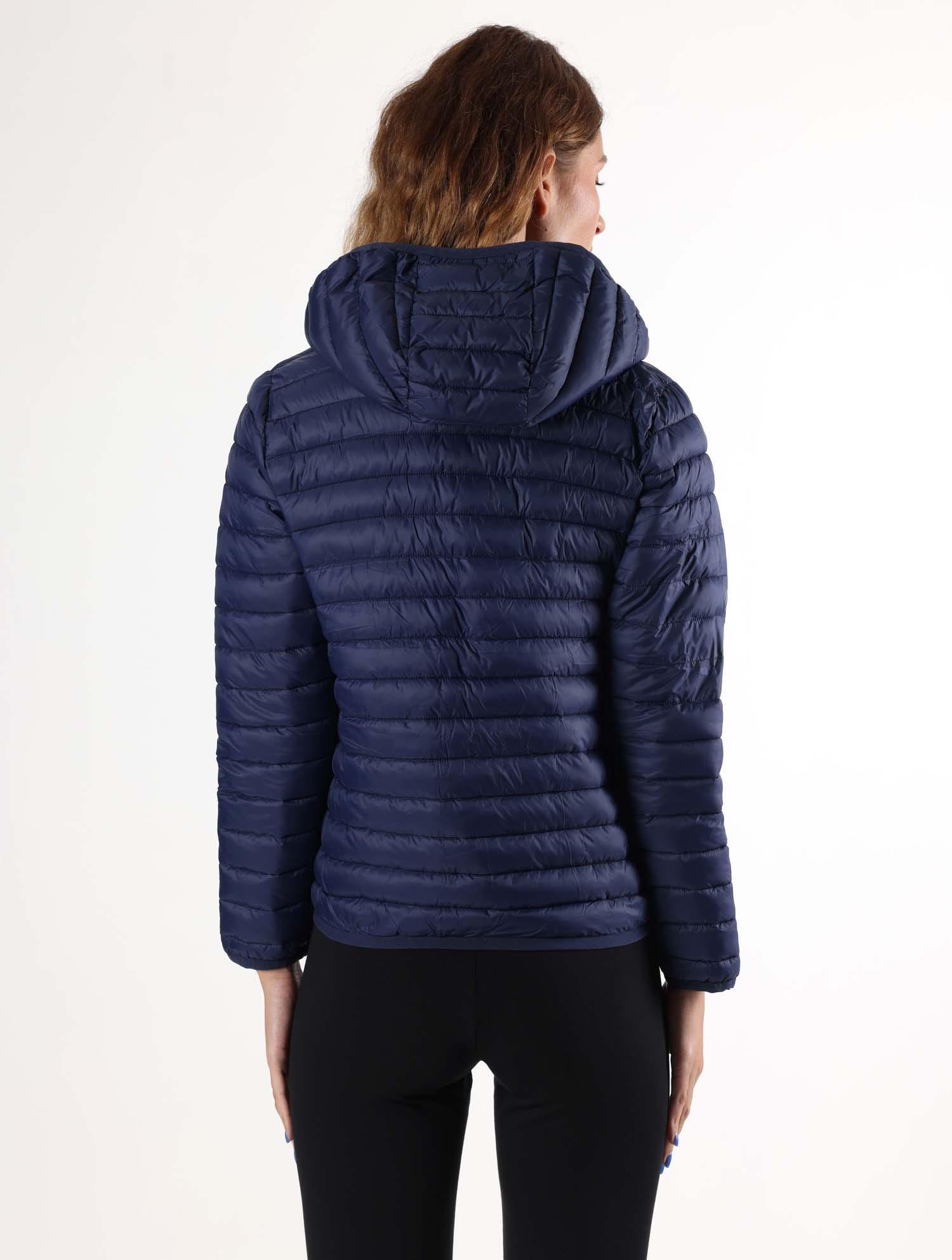 Leone Basic dameslentejas met capuchon en ritssluiting 4/8