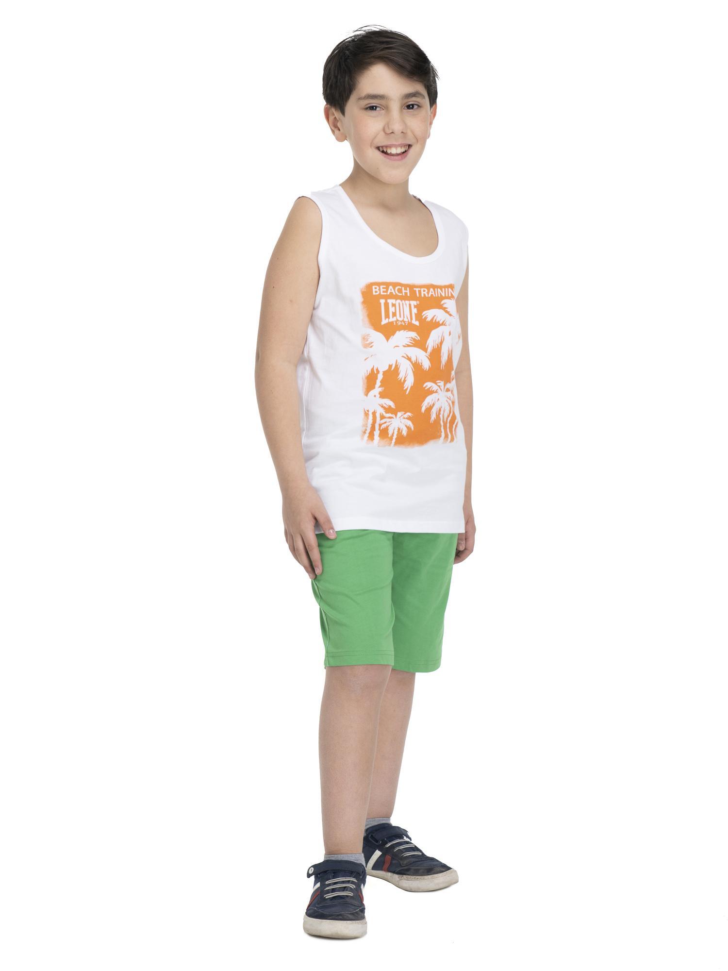 Traje de playa infantil sin mangas. 3/7