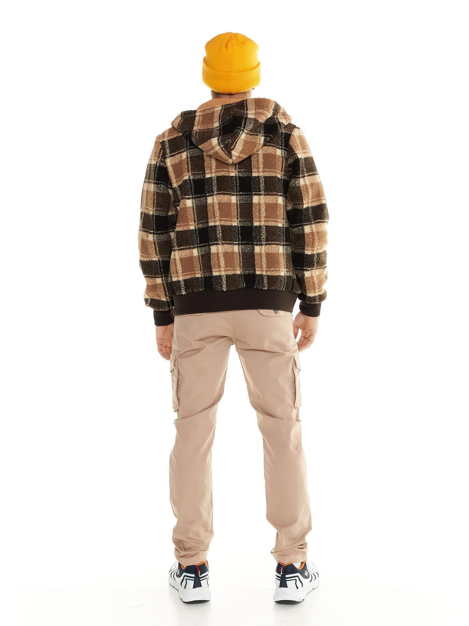 Veste homme à capuche Leone en sherpa Shades 4/5