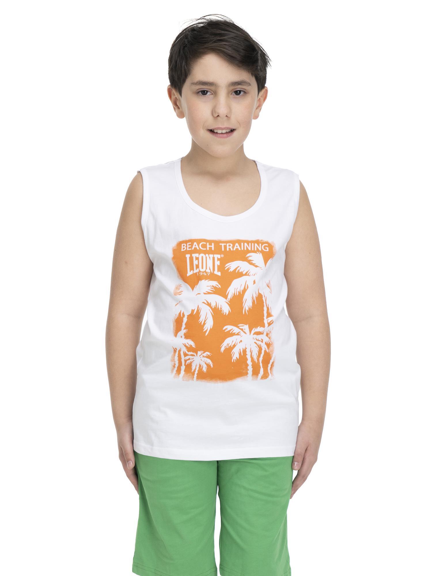 Traje de playa infantil sin mangas. 2/7
