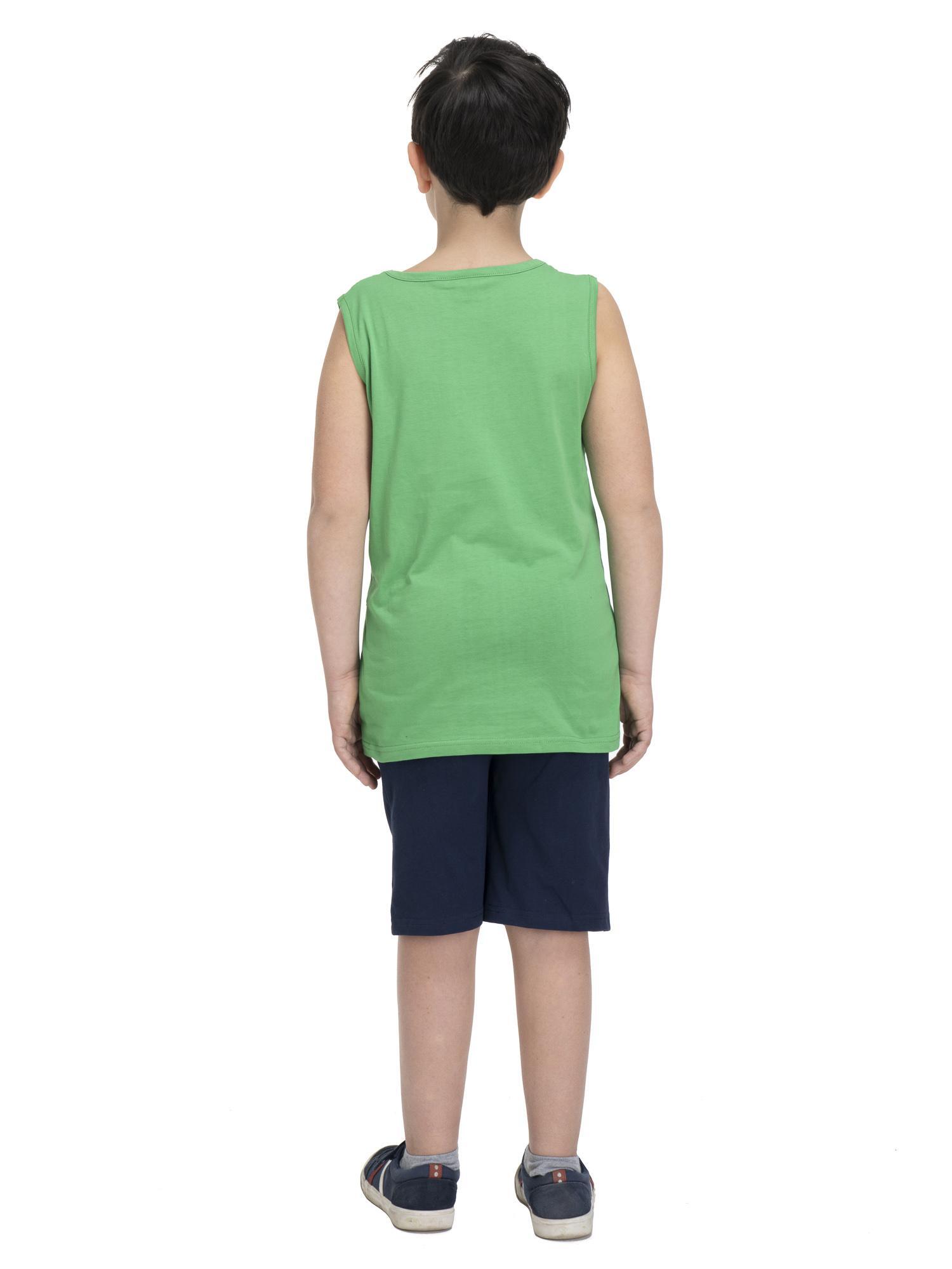 Traje de playa infantil sin mangas. 4/7