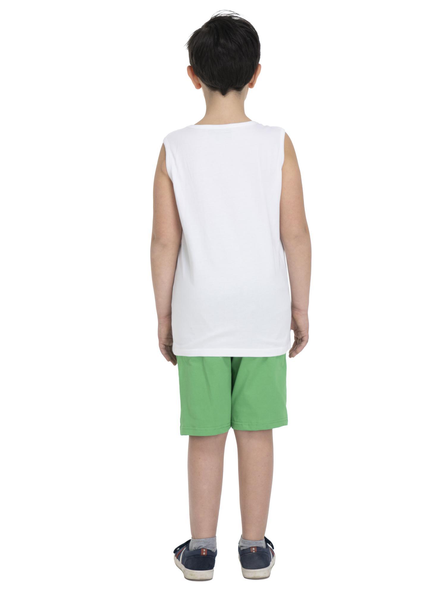 Traje de playa infantil sin mangas. 4/7