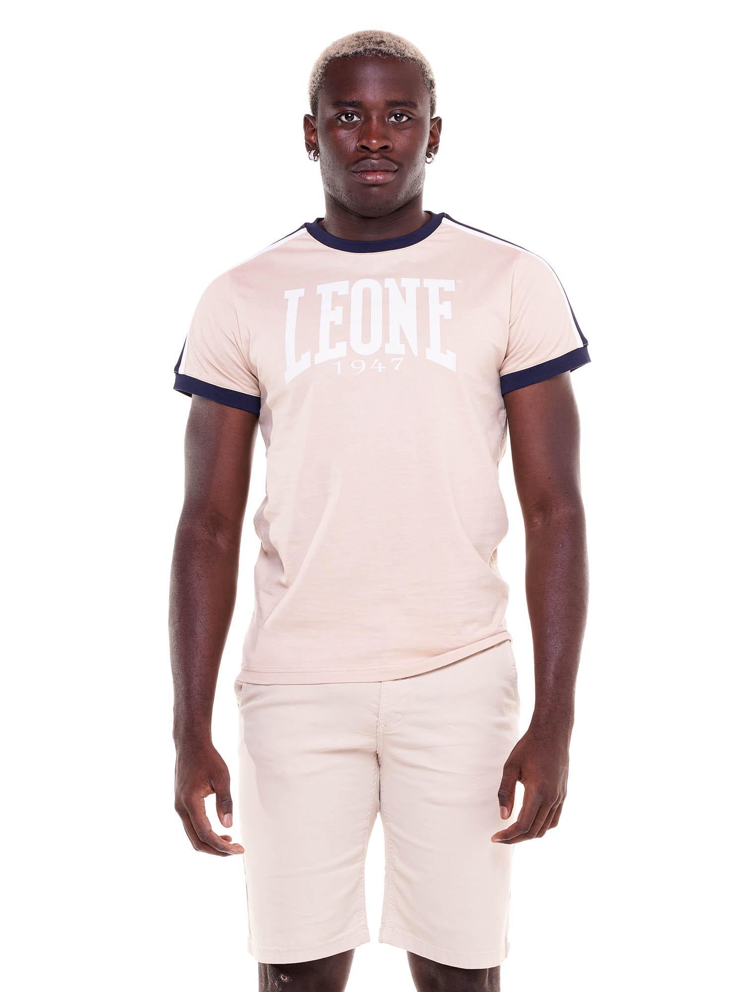 Tricou bărbătesc Earth Tones cu logo mare