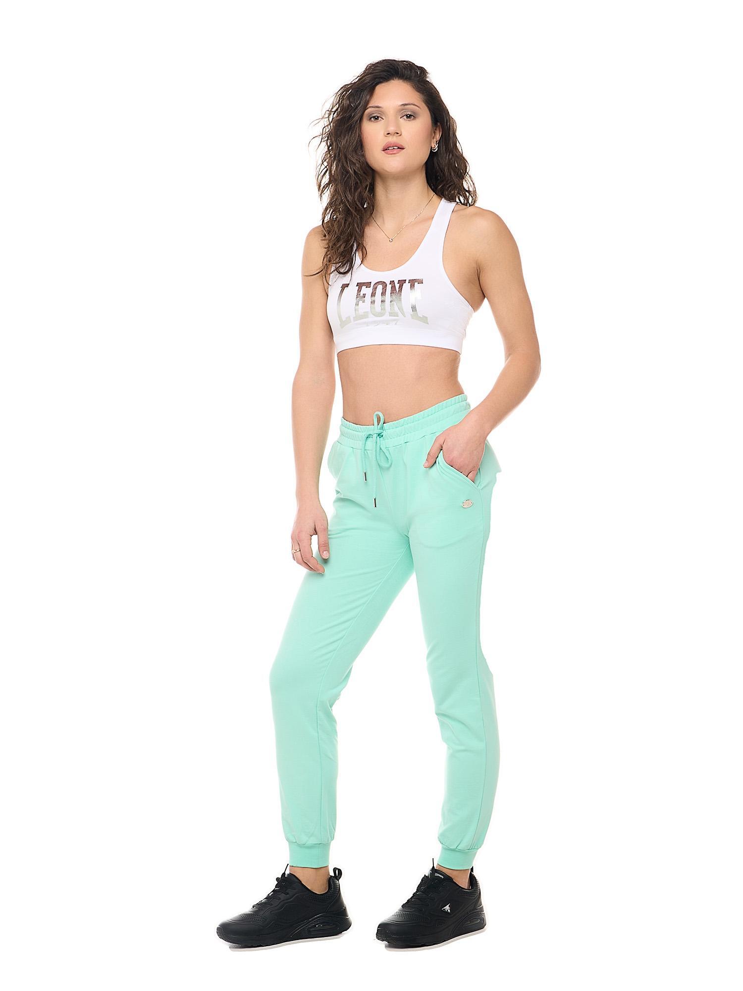 Leone Basic sportbroek met manchetten 2/8