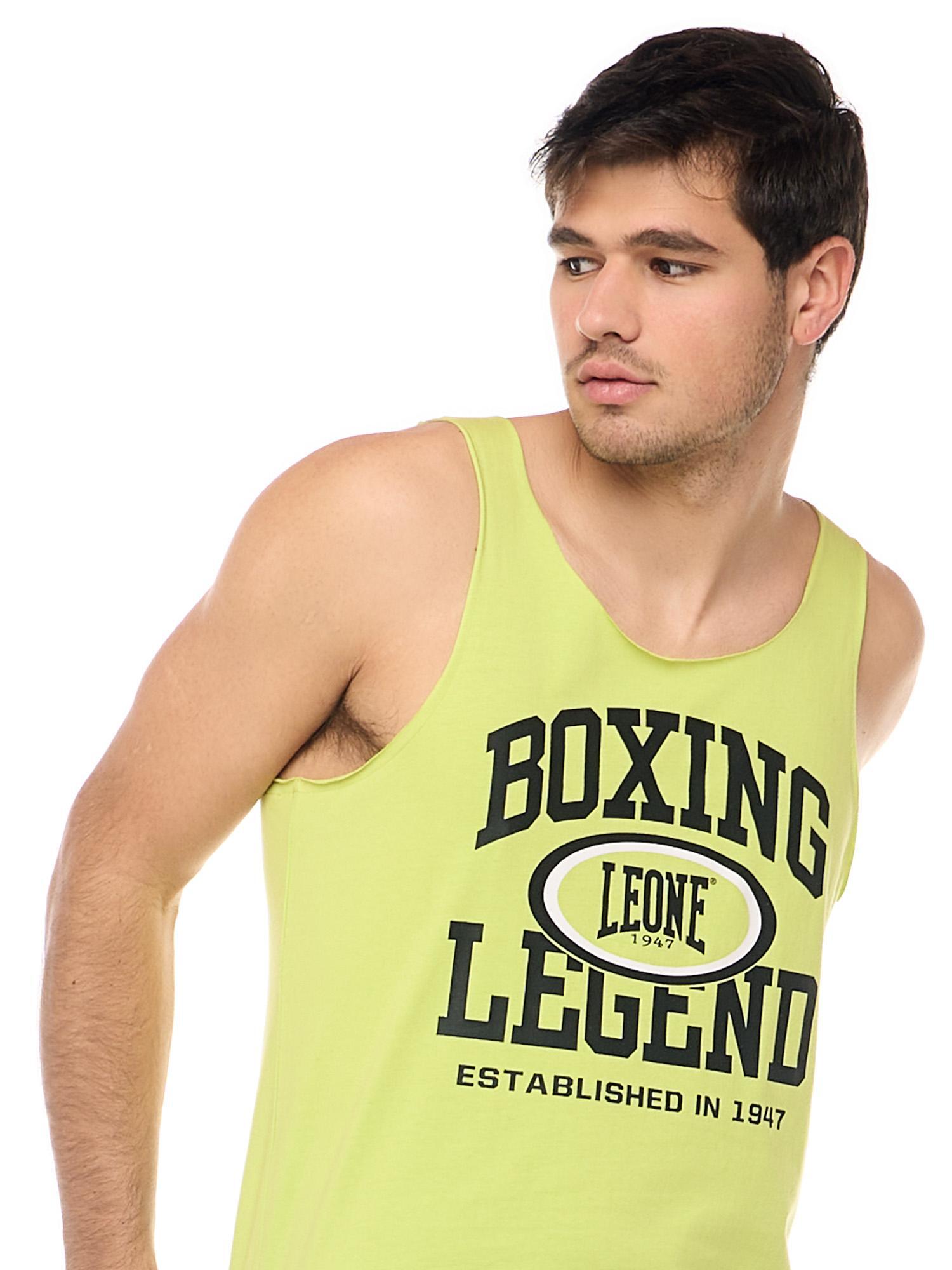 Camiseta de tirantes para hombre con estampado Leone Active "Boxing Legend" 5/5