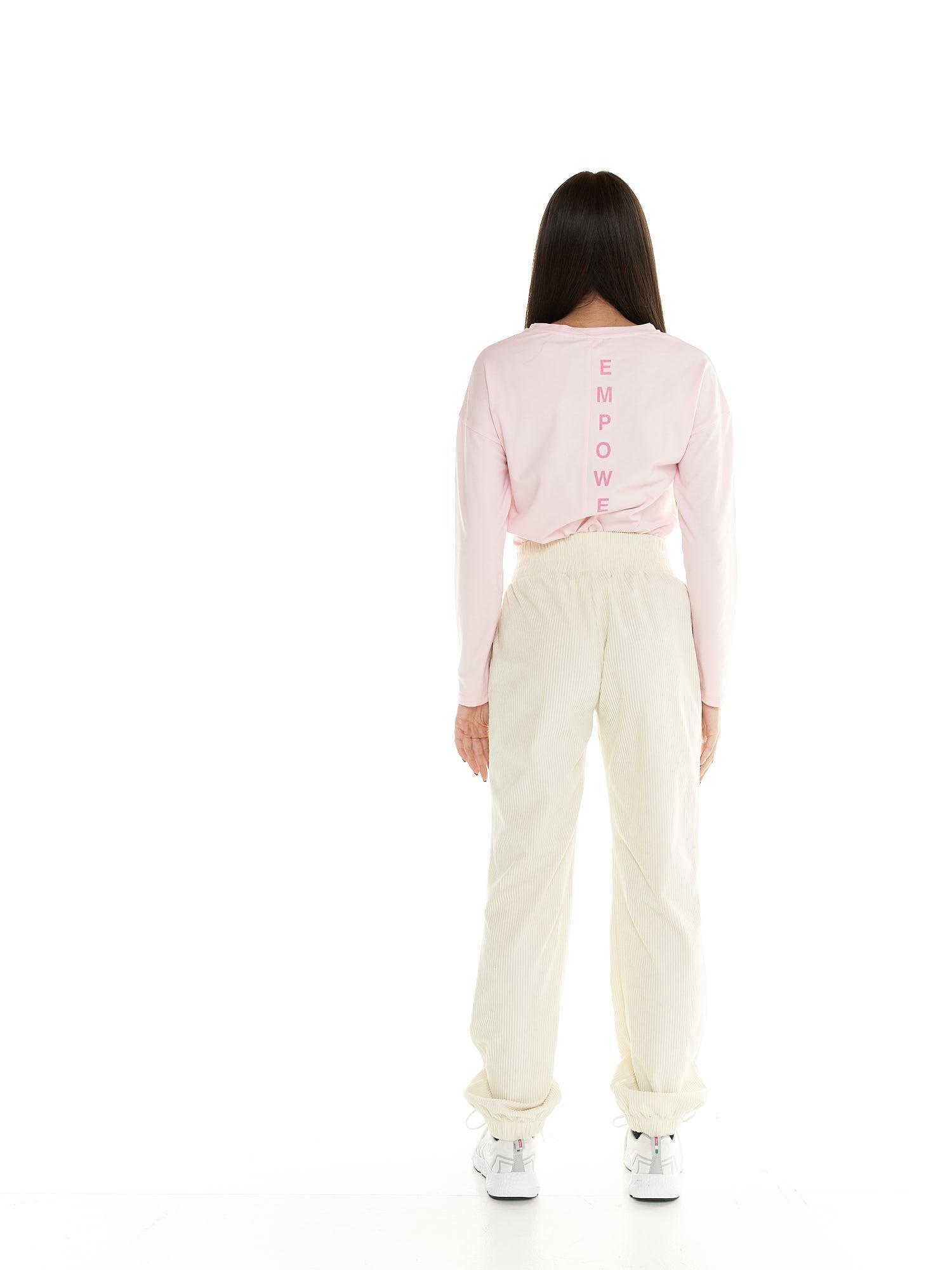 Pantaloni da tuta in velluto a coste Leone donna Leisure 4/8