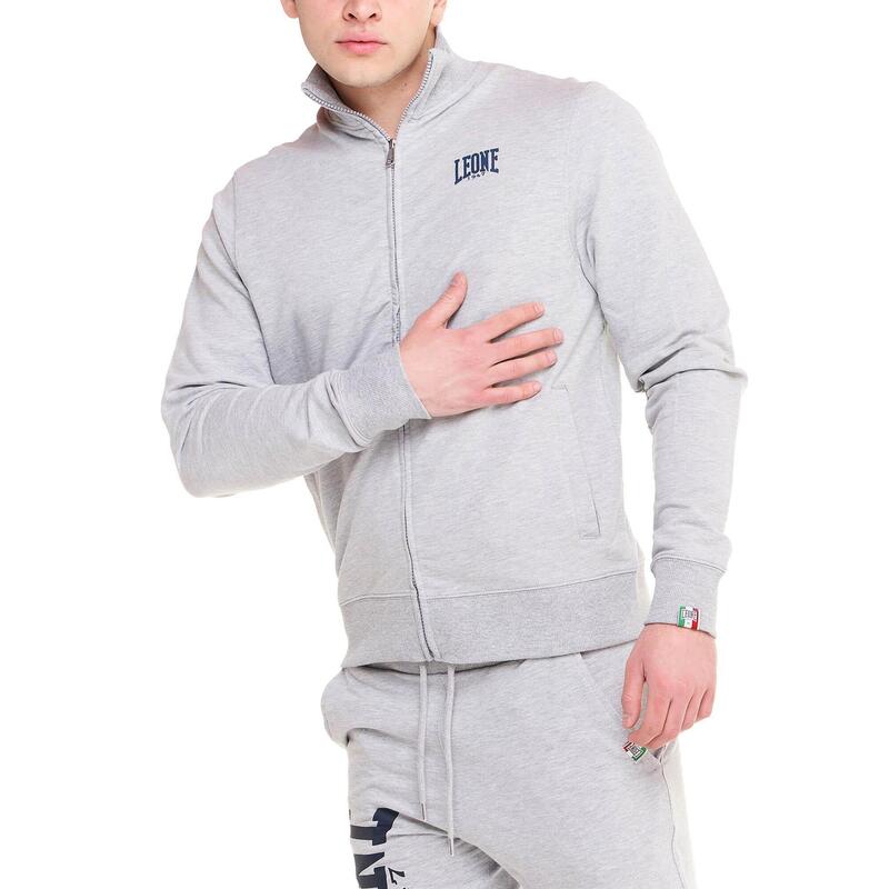 Hanorace bărbătești cu guler și fermoar Not Leone Basic Hanorac