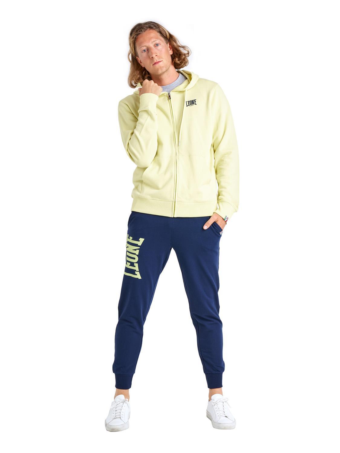 Leone Basic Sweat à capuche zippé sans sweat-shirt pour hommes 2/7