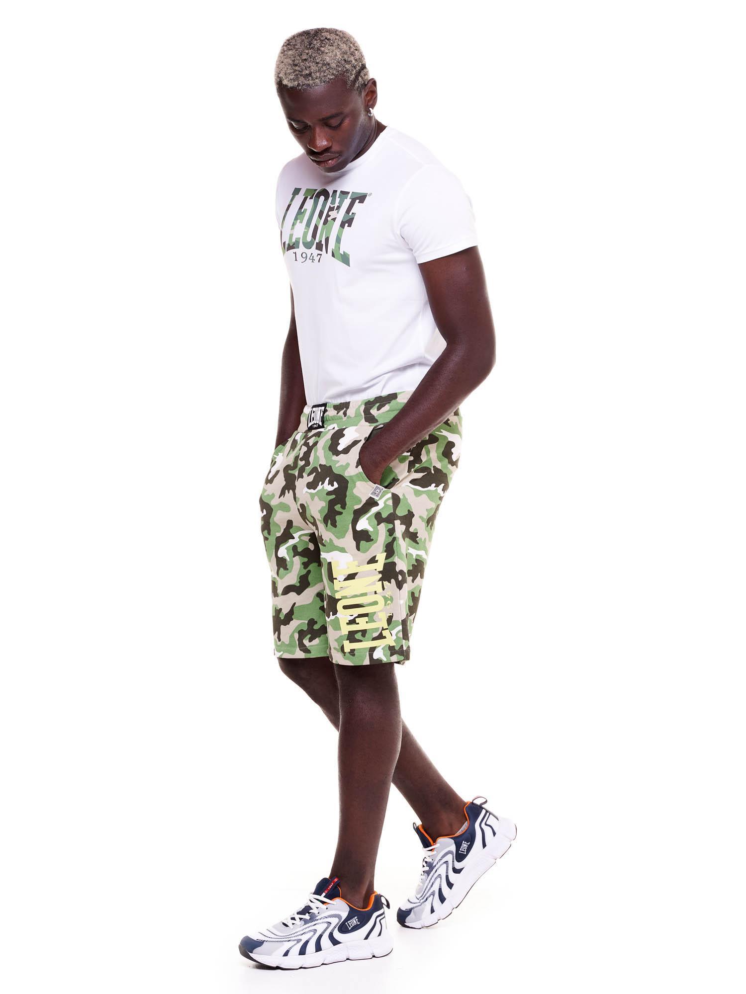 Pantaloni scurți Bermuda pentru bărbați, culoare camuflată îndrăzneață 3/5