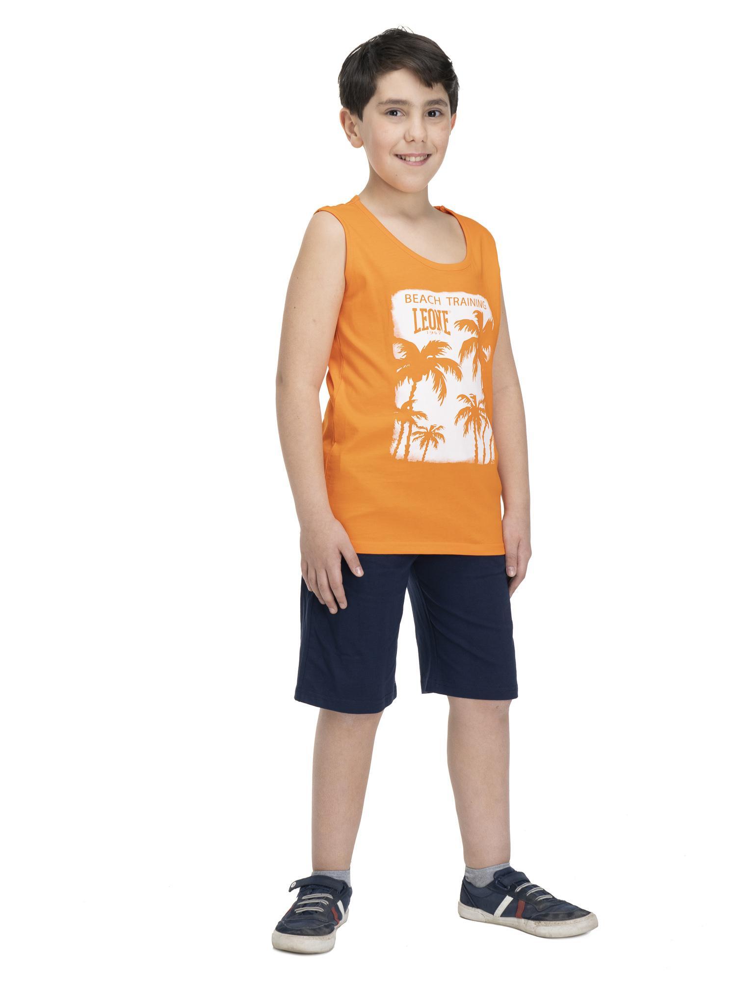 Traje de playa infantil sin mangas. 3/7