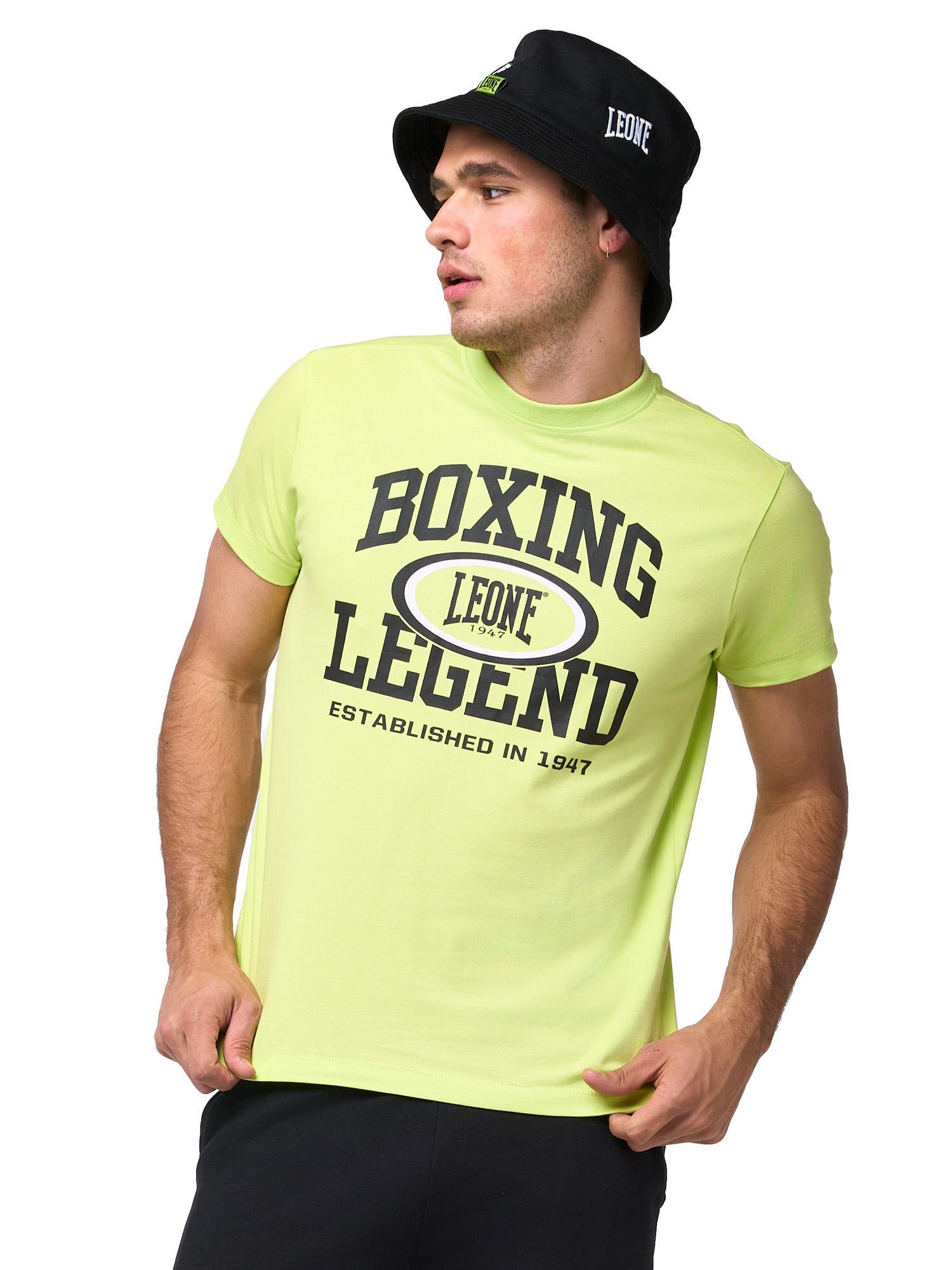 Leone Active Męska koszulka z krótkim rękawem i nadrukiem „Legenda boksu” 3/5