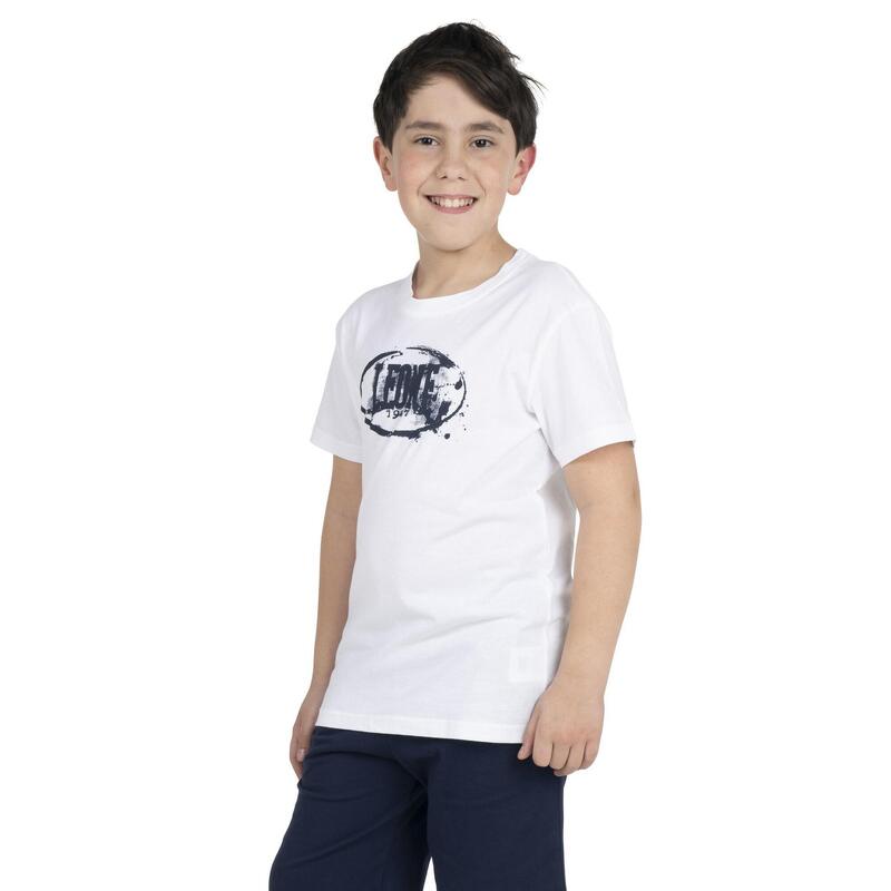 Tricou simplu pentru copii cu logo imprimat