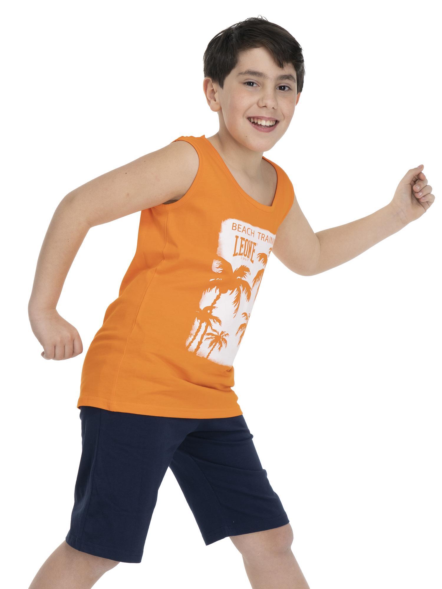 Traje de playa infantil sin mangas. 5/7