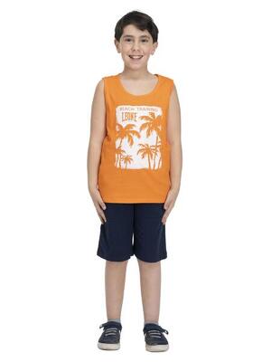 Completo smanicato da bambino Beach