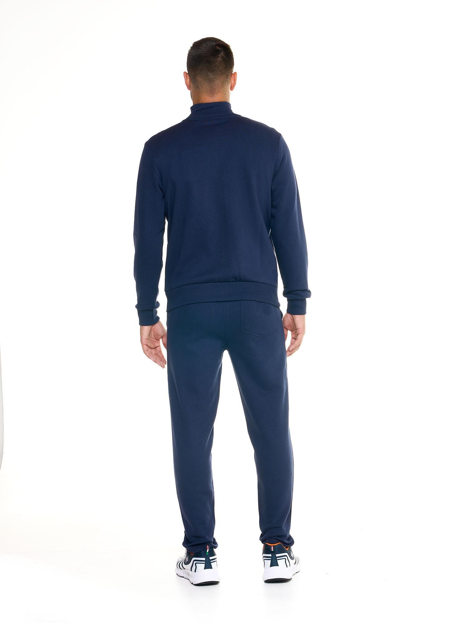 Conjunto de treino masculino Leone 1947 Apparel Welcome Back, fecho, gola alta 4/5