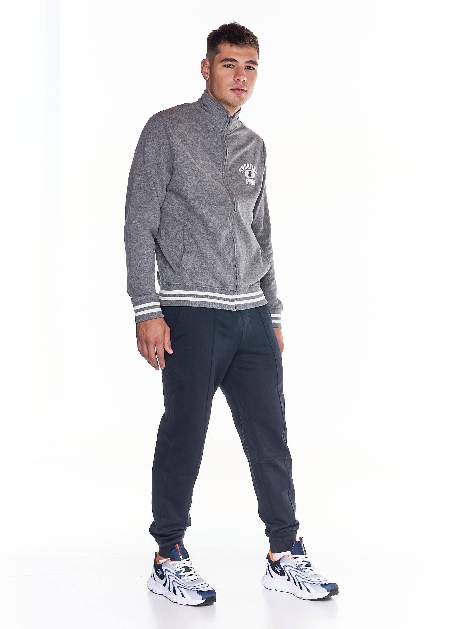 Tuta uomo full zip collo alto linea College 3/5