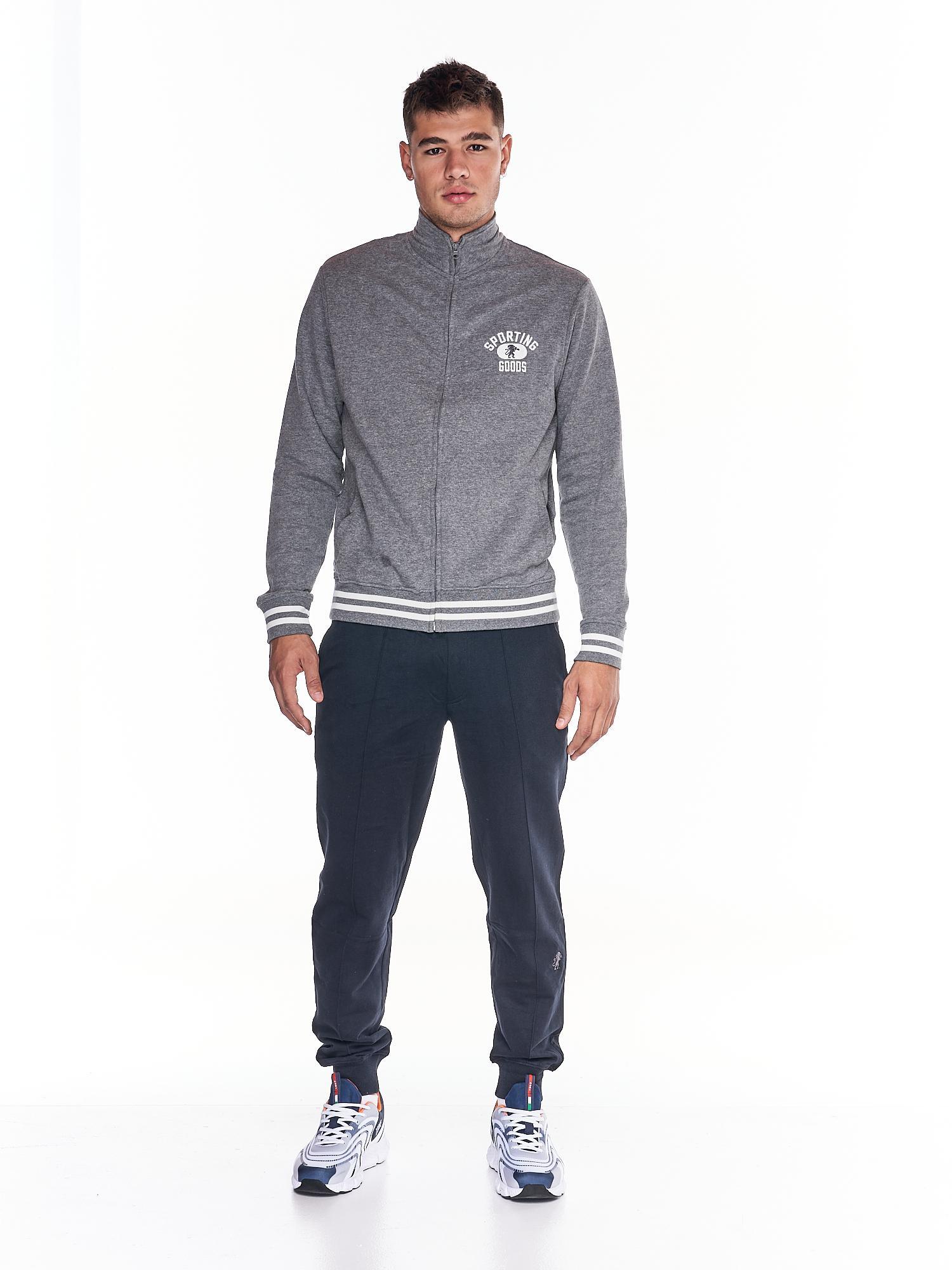 Tuta uomo full zip collo alto linea College 2/5