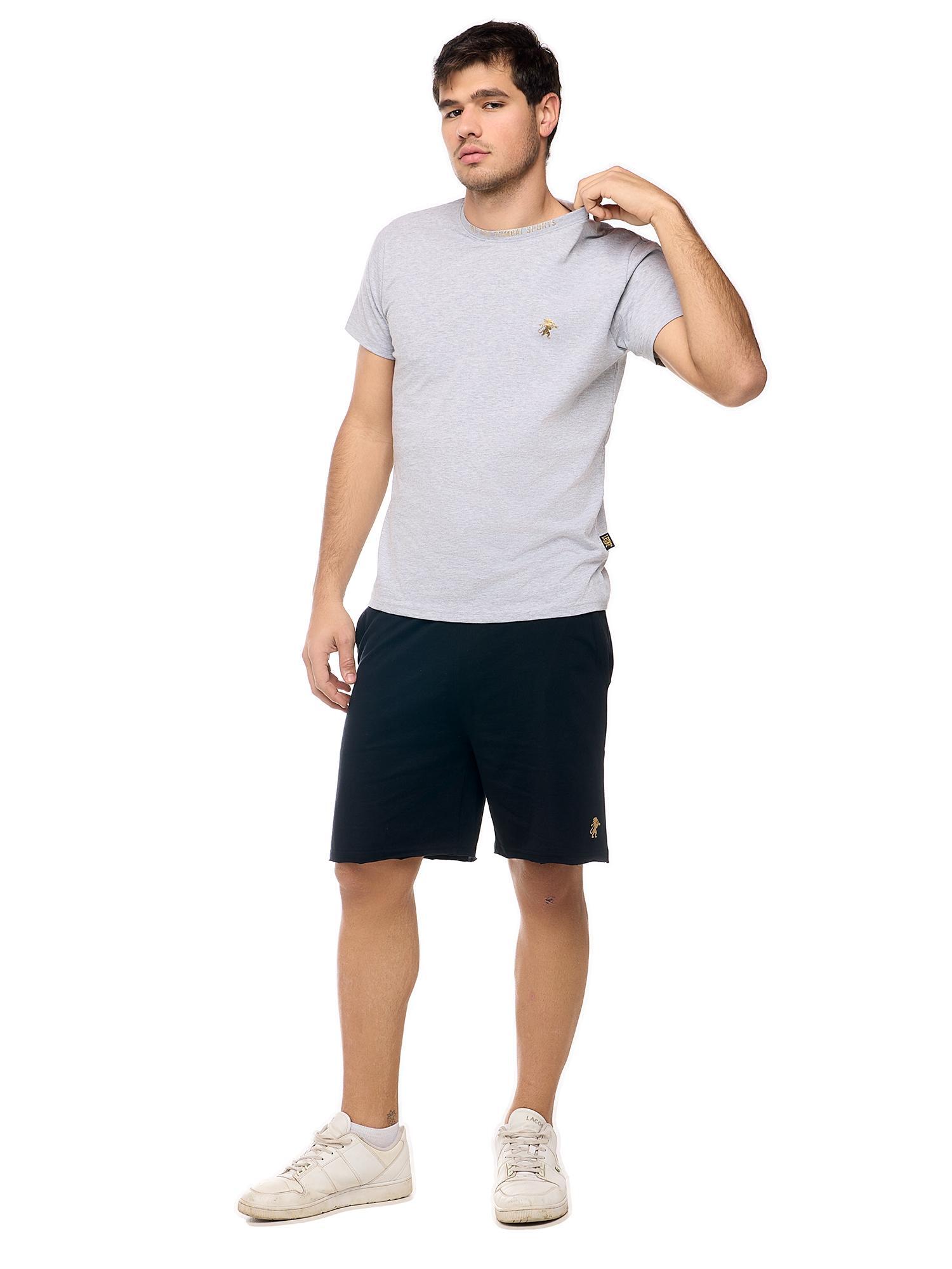 Ensemble homme complet avec t-shirt et short Leone New Gold 3/6