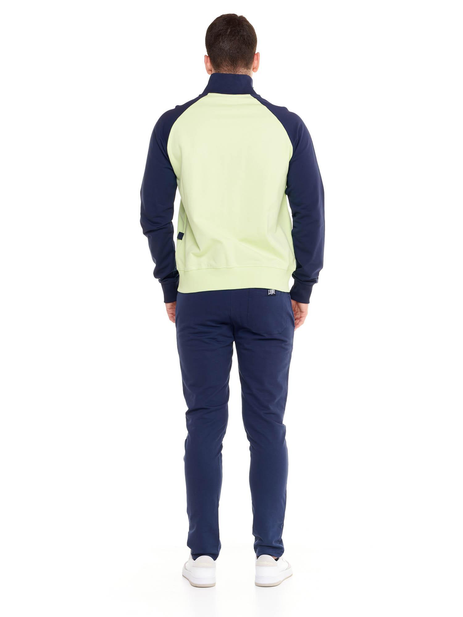 Conjunto de treino masculino Leone 1947 Apparel Real Boxing, fecho, gola alta 4/5