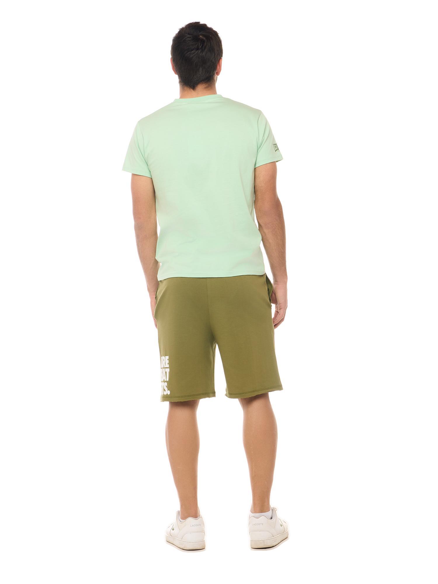 Set completo da uomo con t-shirt e pantaloncino Leone Summer Style 4/6