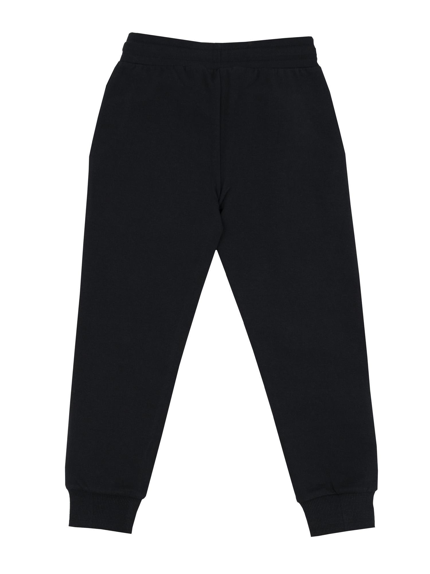 Bas de survêtement noirs pour filles 2/2