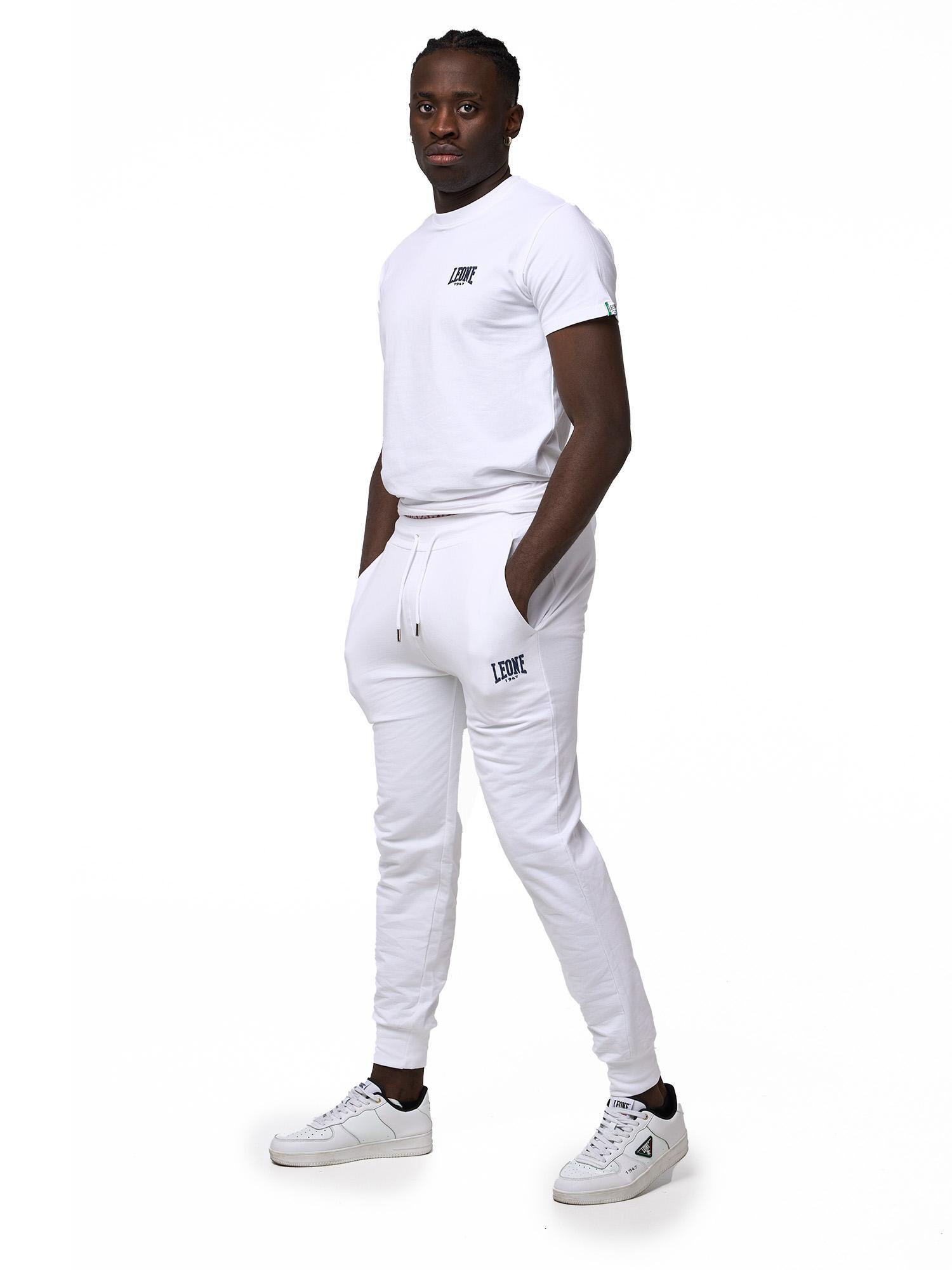 Pantaloni sportivi con polsini da uomo Leone Basic 2/8