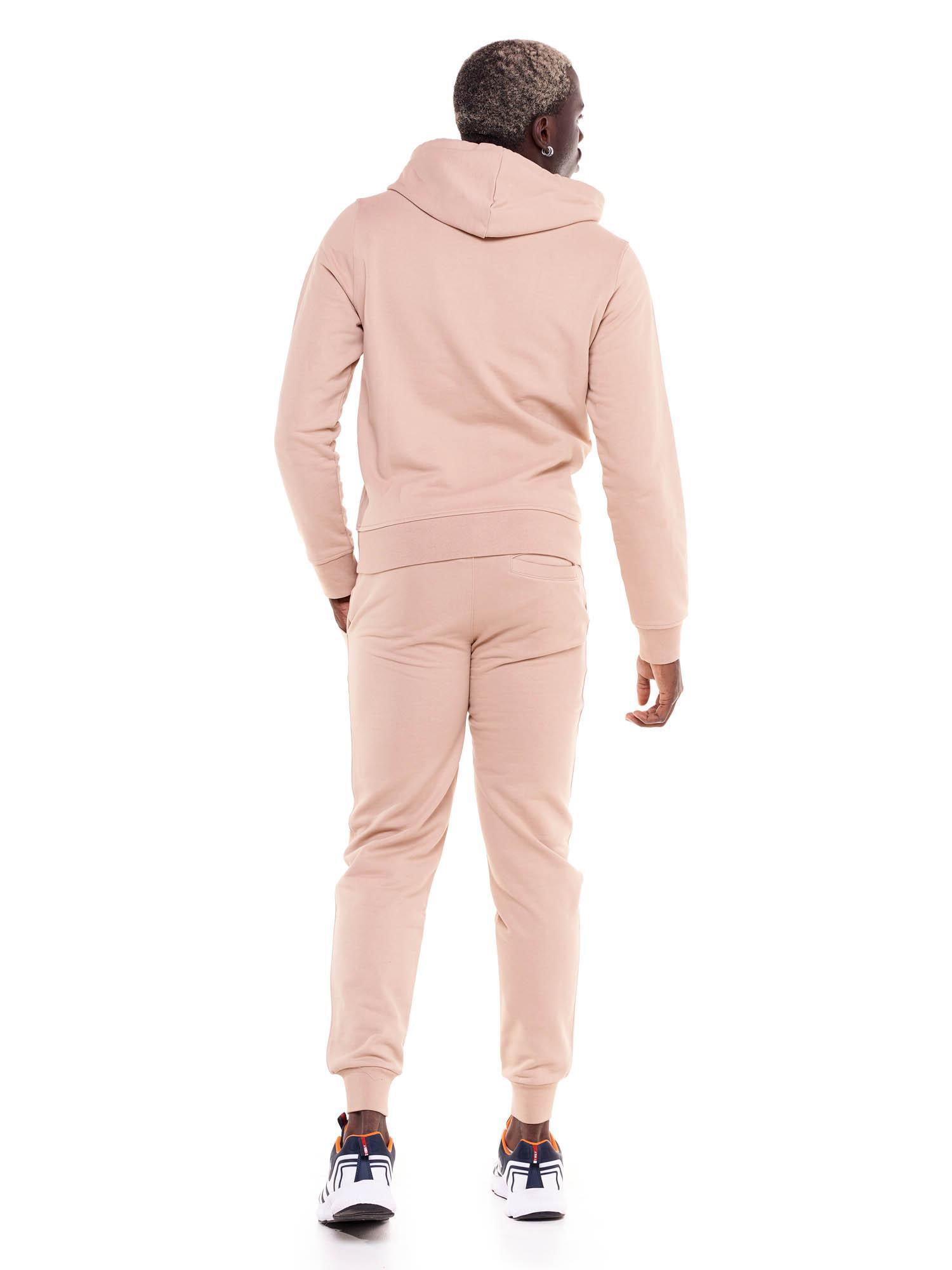 Survêtement à capuche pour homme aux tons naturels 4/5
