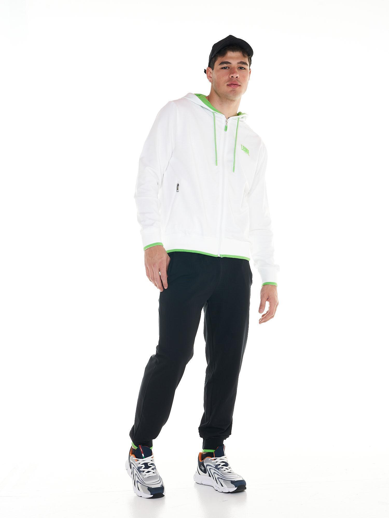 Survêtement homme Sporty Fluo à capuche 2/5