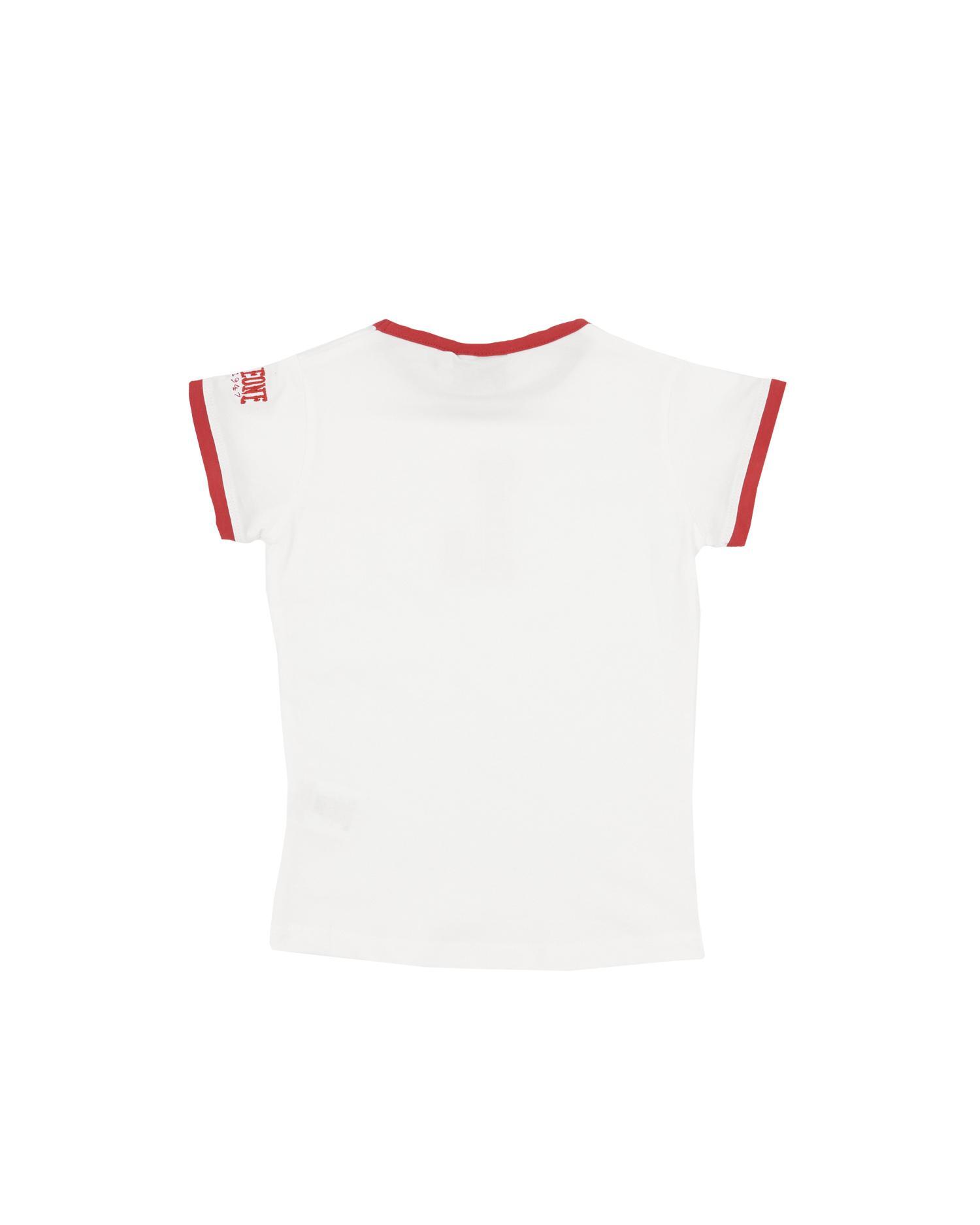 T-shirt fille manches courtes et "L" College 2/6