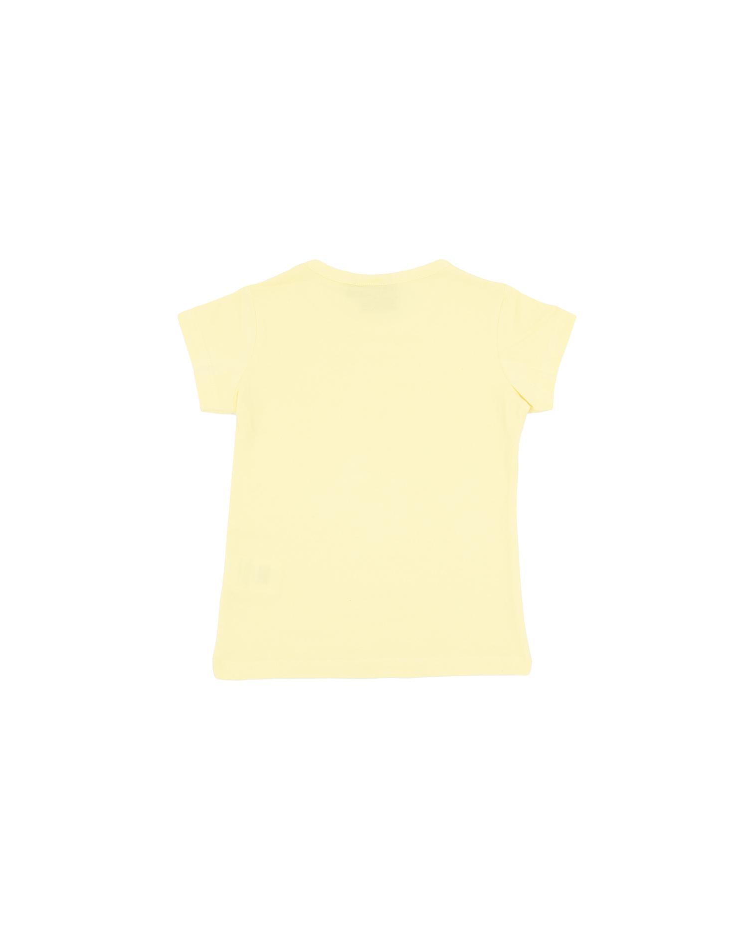 T-shirt da bambina maniche corte logo grande Basic 2/7