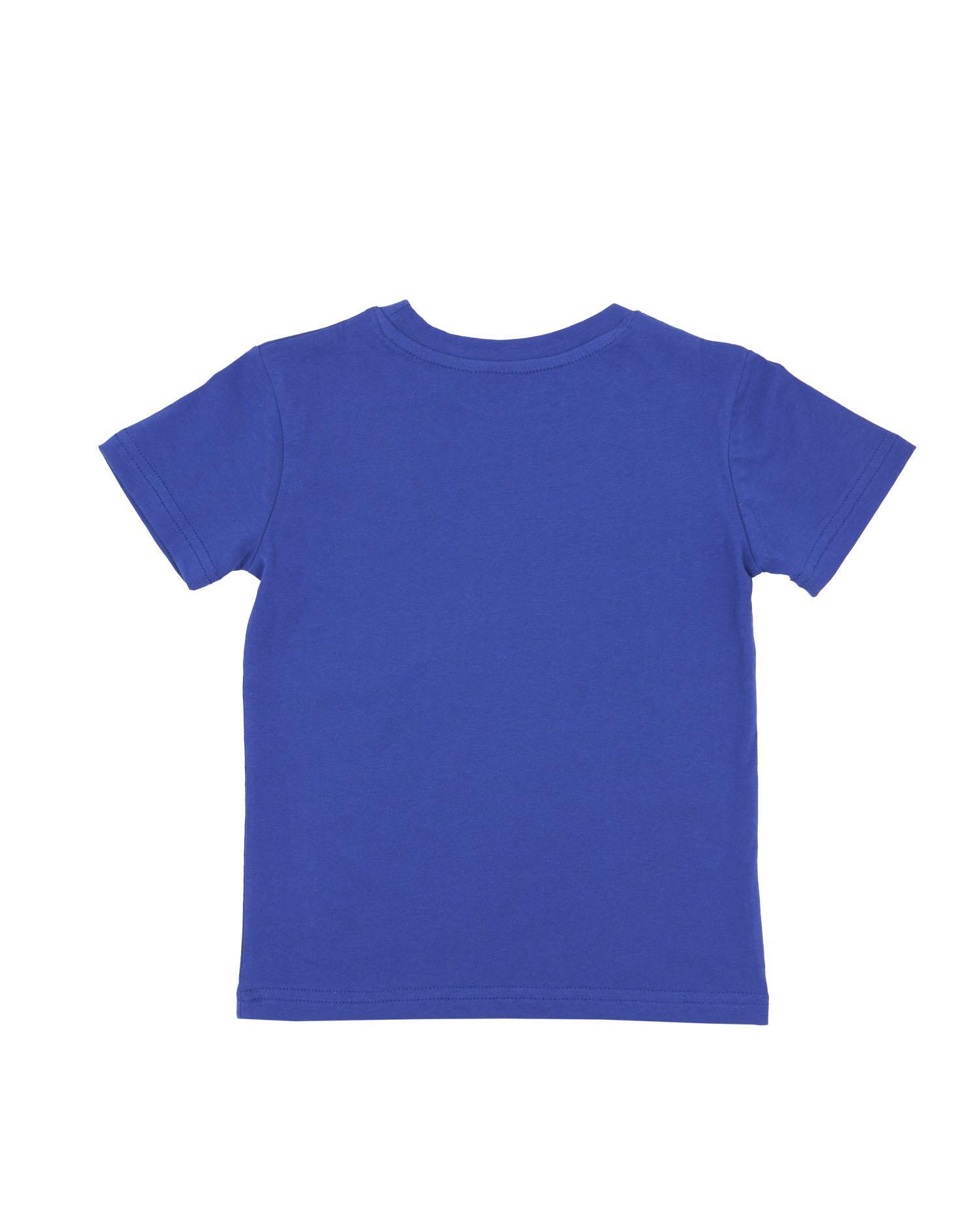 T-shirt manica corta con stampa e logo Basic 2/7