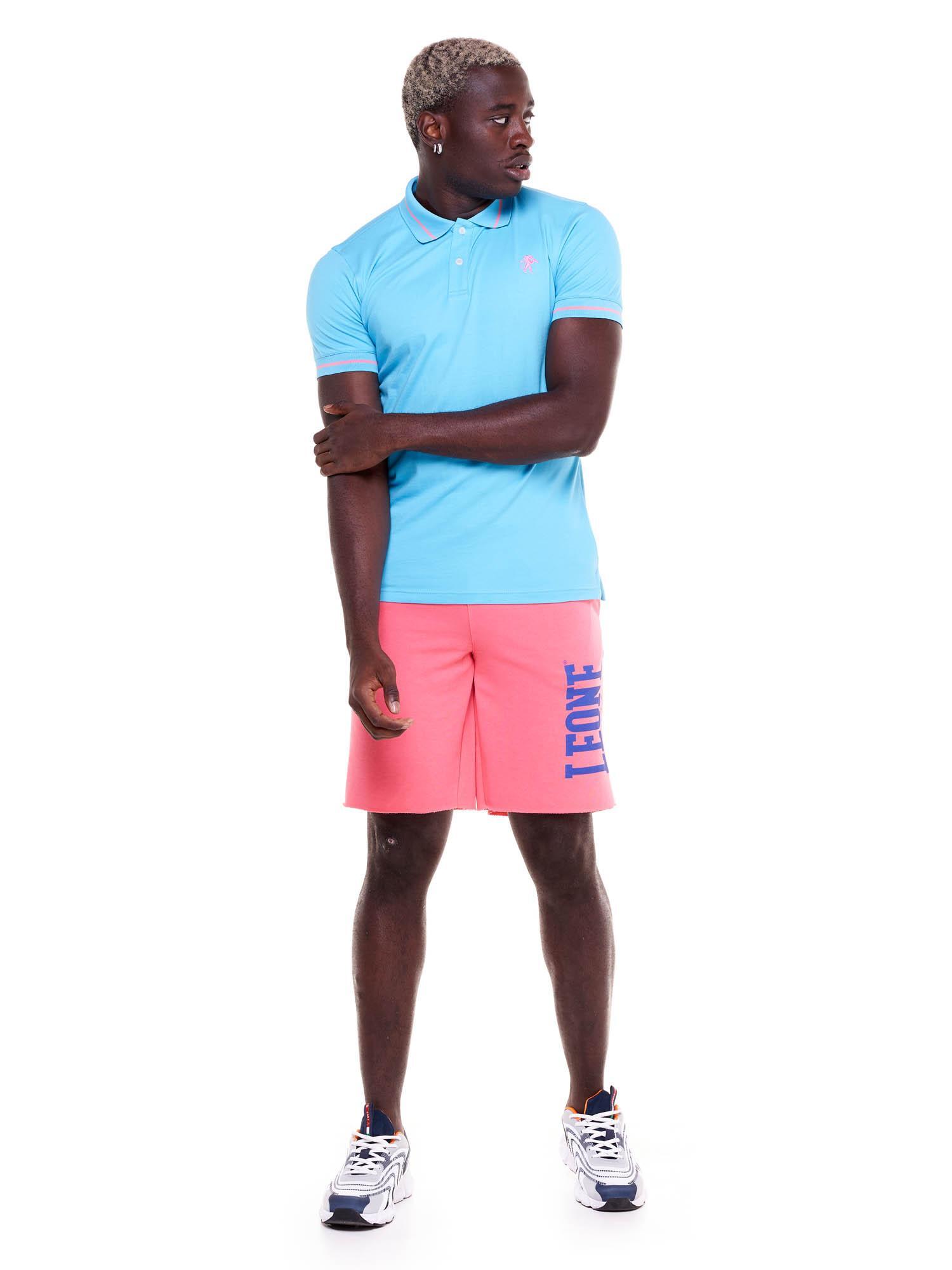 Polo da uomo maniche corte Leone 1947 Apparel linea Bold Colour 2/5