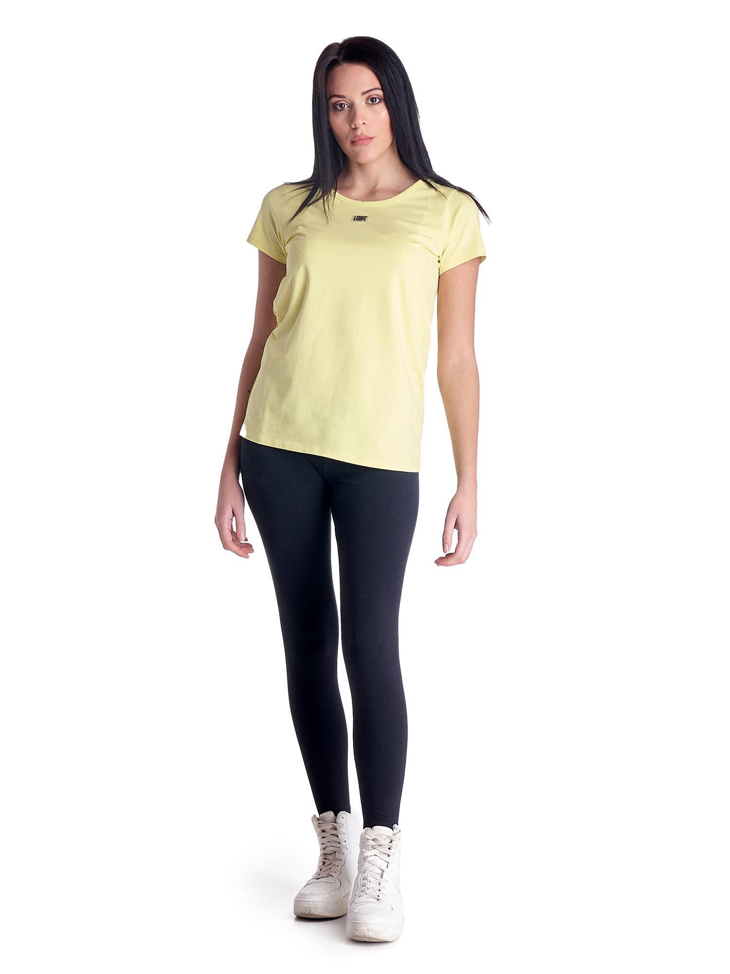 Camiseta básica mujer manga corta cuello redondo 2/8