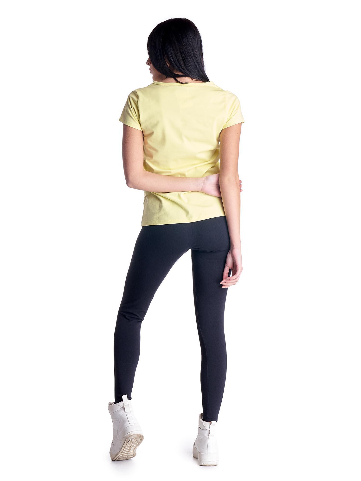 Camiseta básica mujer manga corta cuello redondo 4/8