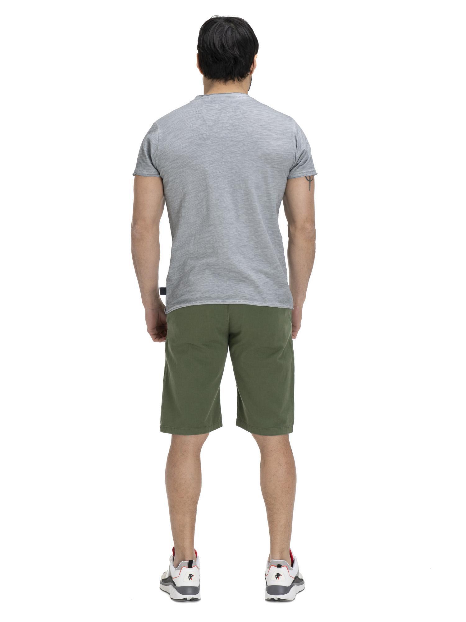 T-shirt da uomo effetto slavato Beach 4/5
