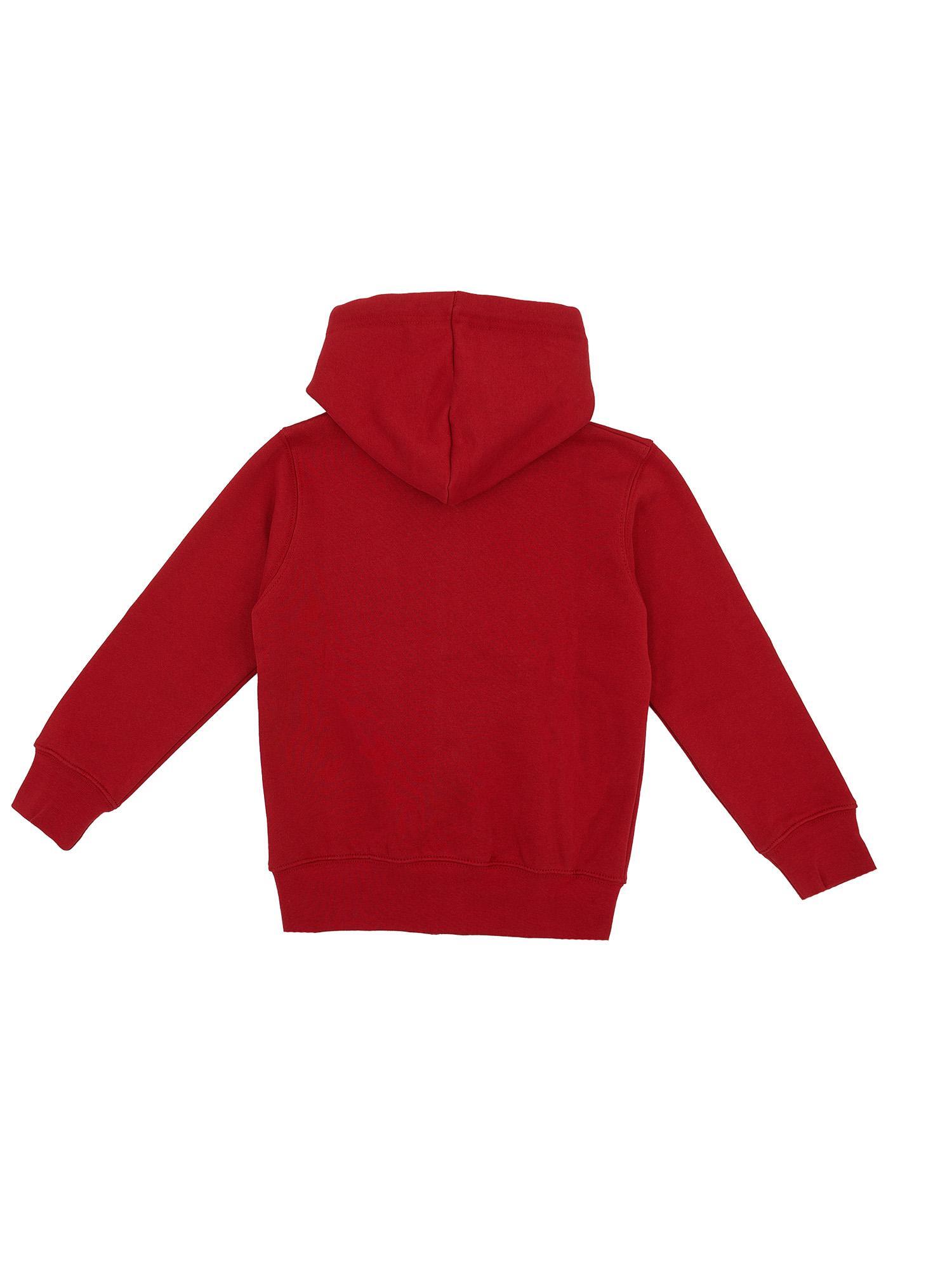 Felpa da bambino con cappuccio, full zip e logo Basic 2/2