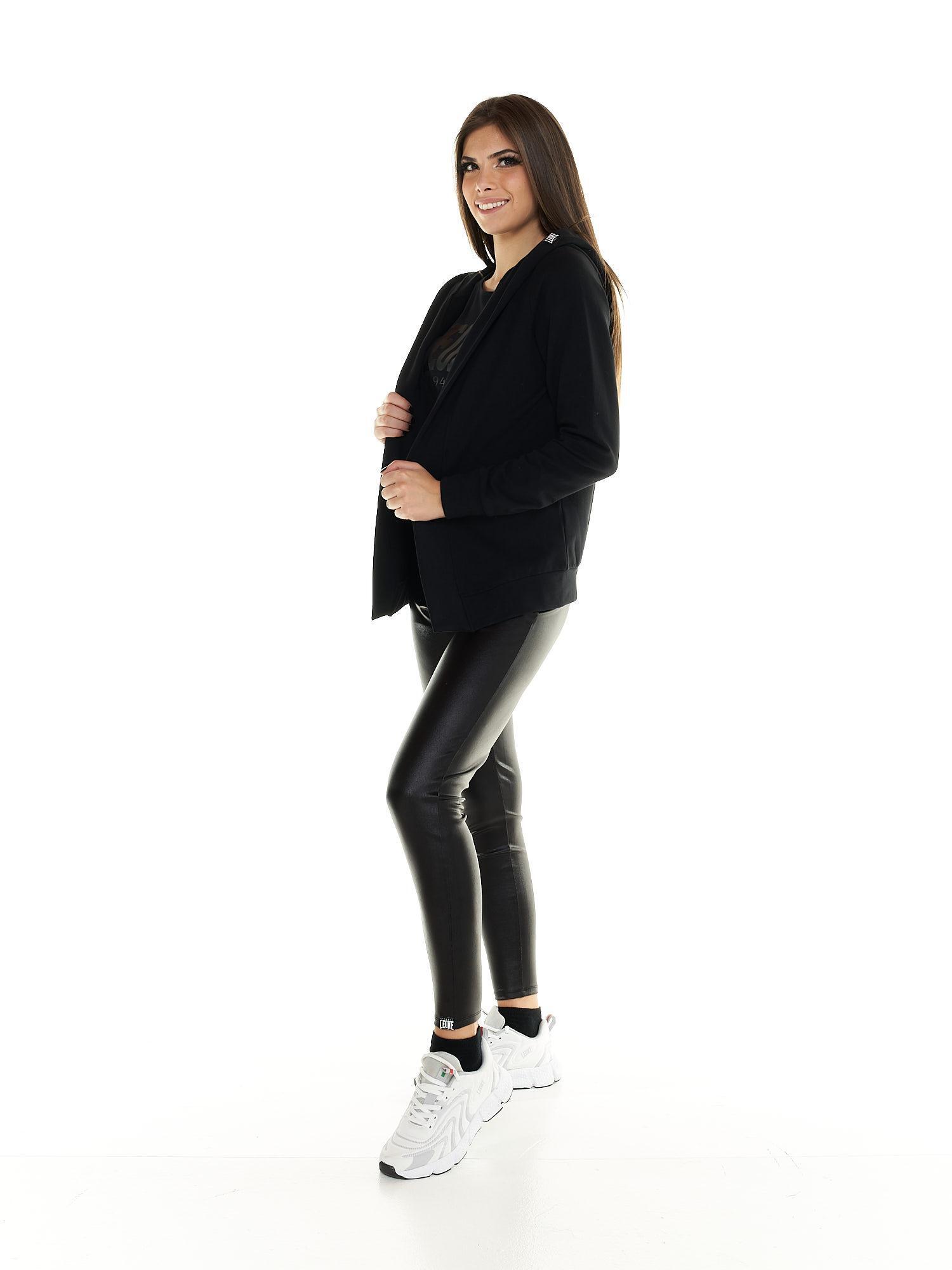 Leone damskie bluzy z kapturem Blackout