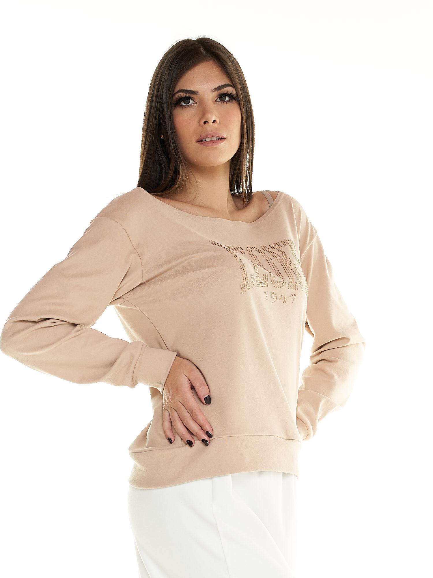 Suéter de cuello redondo para mujer con estampado de boxeo de estilo invernal. 3/5