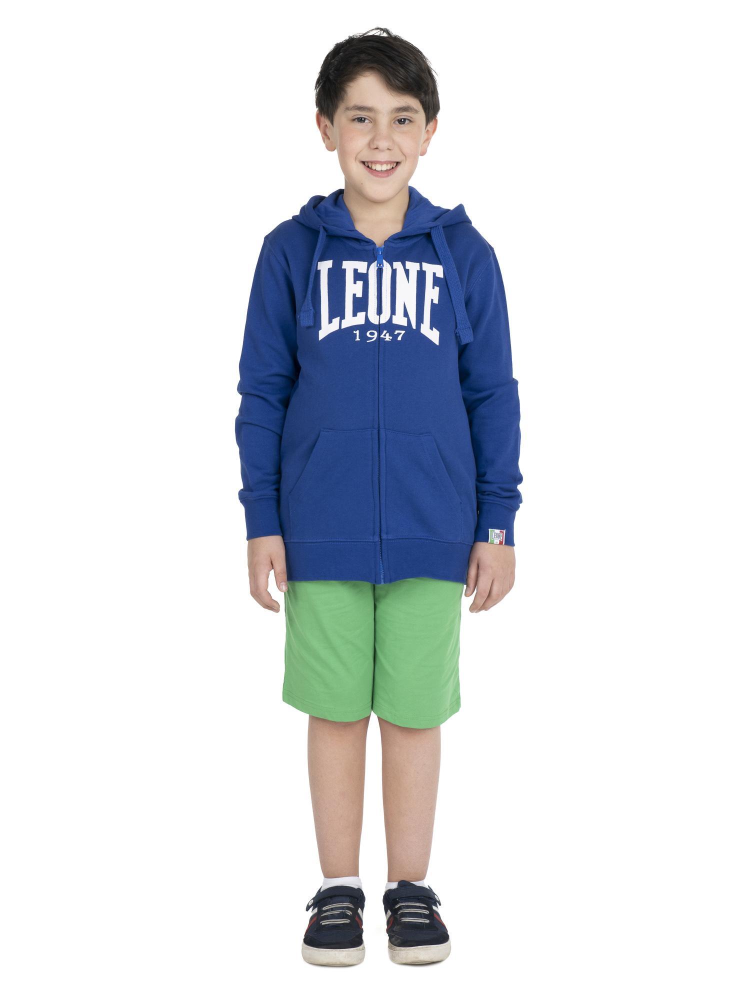 Felpa con cappuccio e zip da bambino Basic 2/7